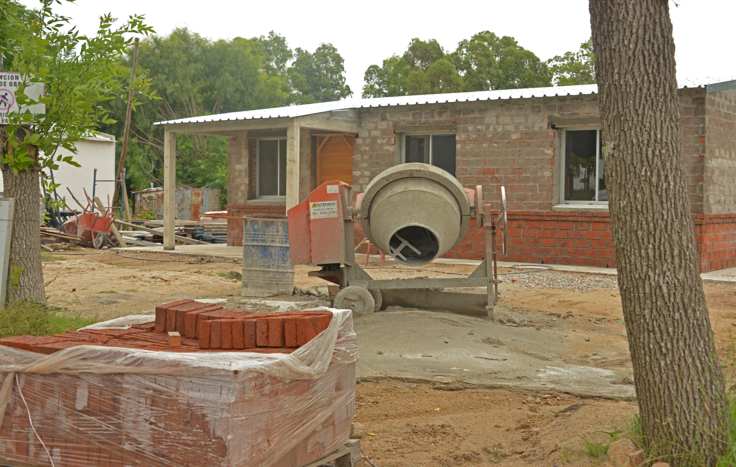 Construcción de viviendas de Mevir en Fray Marcos, Florida