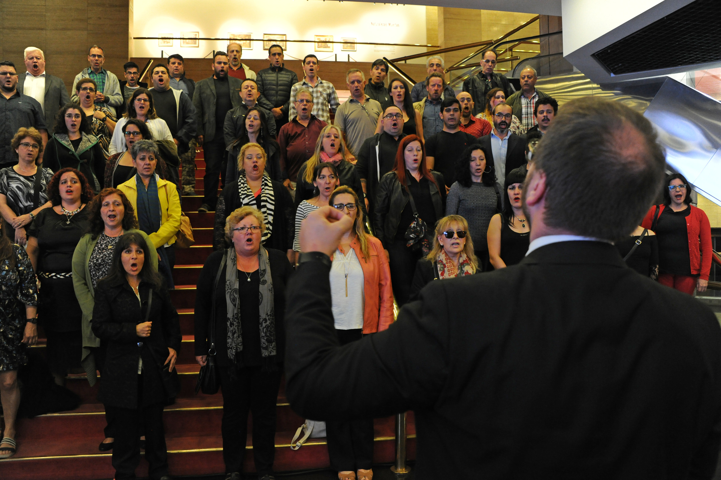 Acto de lanzamiento de celebración del 10.º aniversario del Auditorio Nacional del Sodre Adela Reta