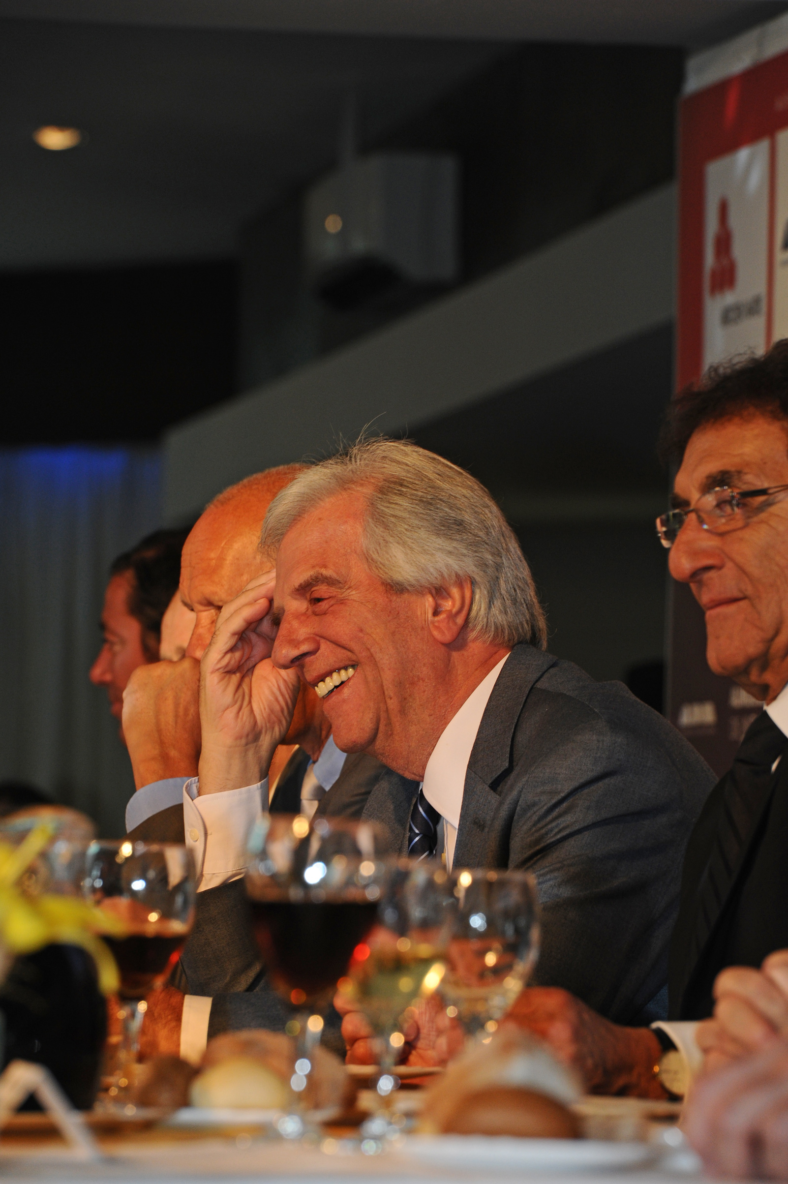 Presidente Tabaré Vázquez disertó en almuerzo de trabajo de ADM