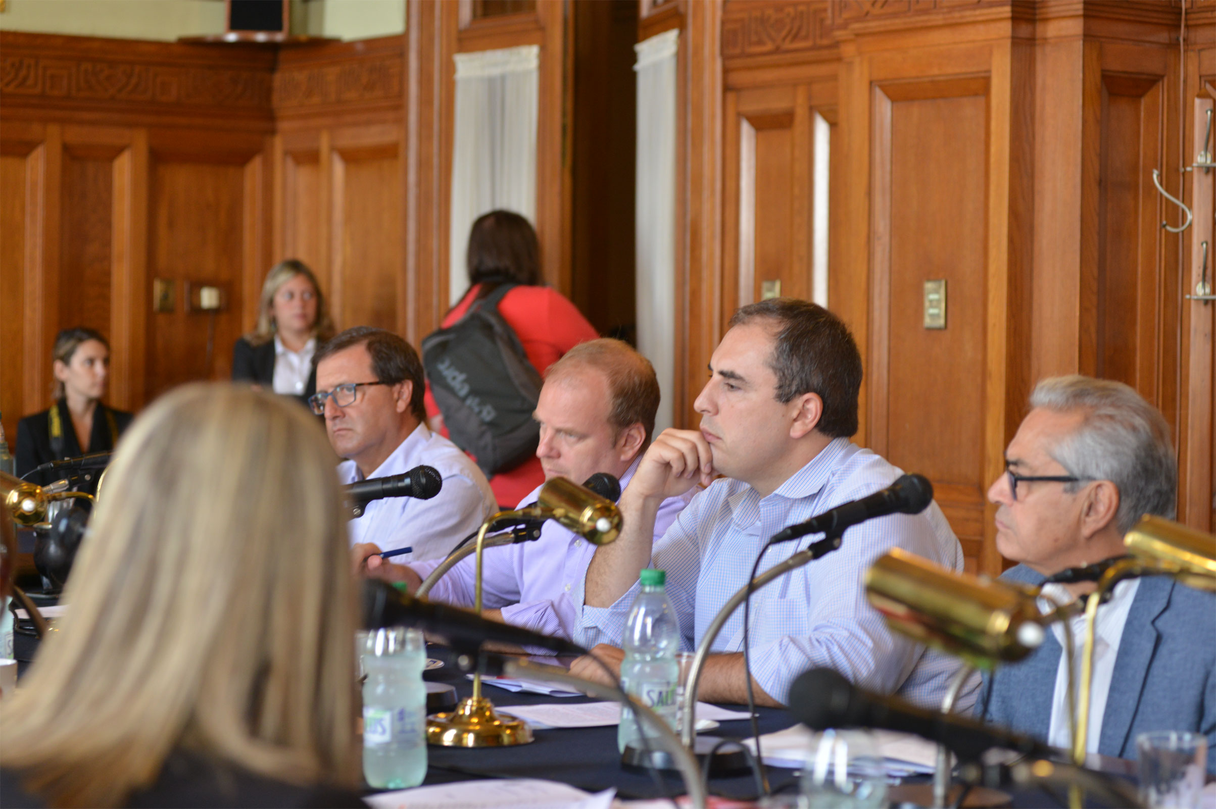 Subsecretario Pablo Ferreri y ministro Enzo Benech ante la Comisión de Ganadería de la Cámara de Senadores
