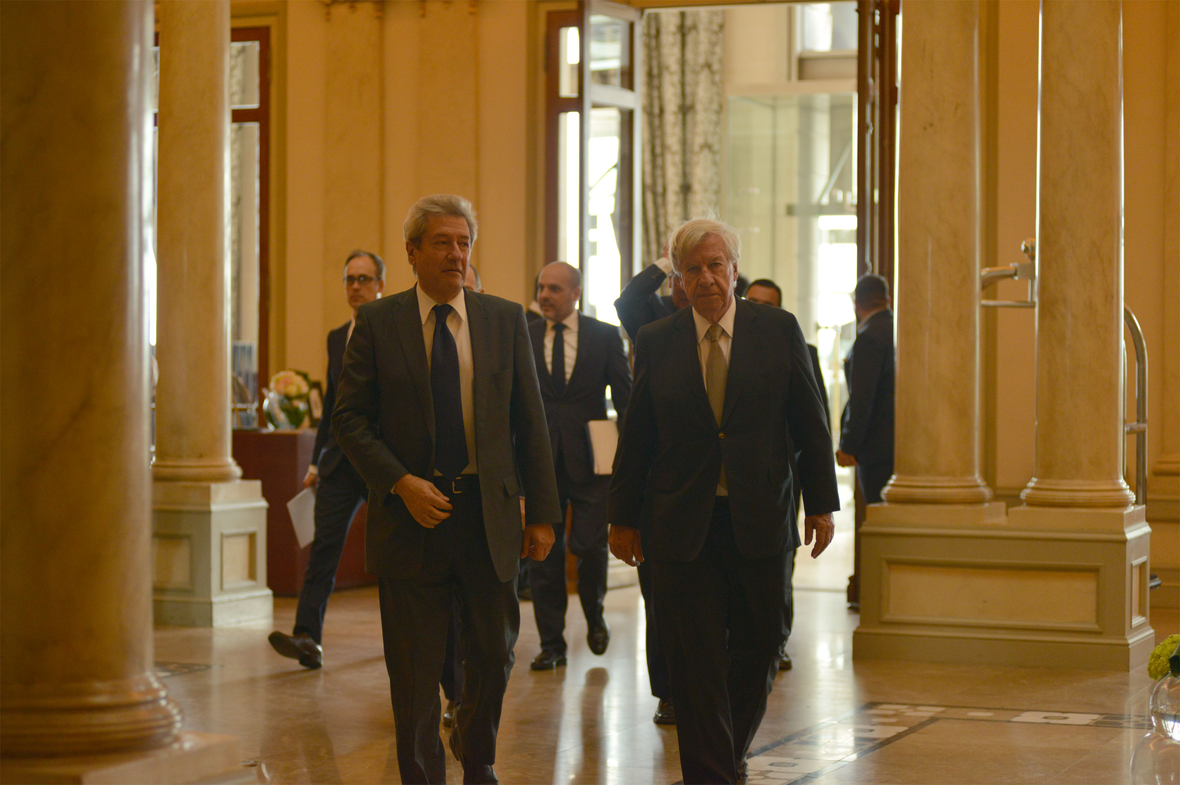 Llegada de autoridades al almuerzo ofrecido a delegación china