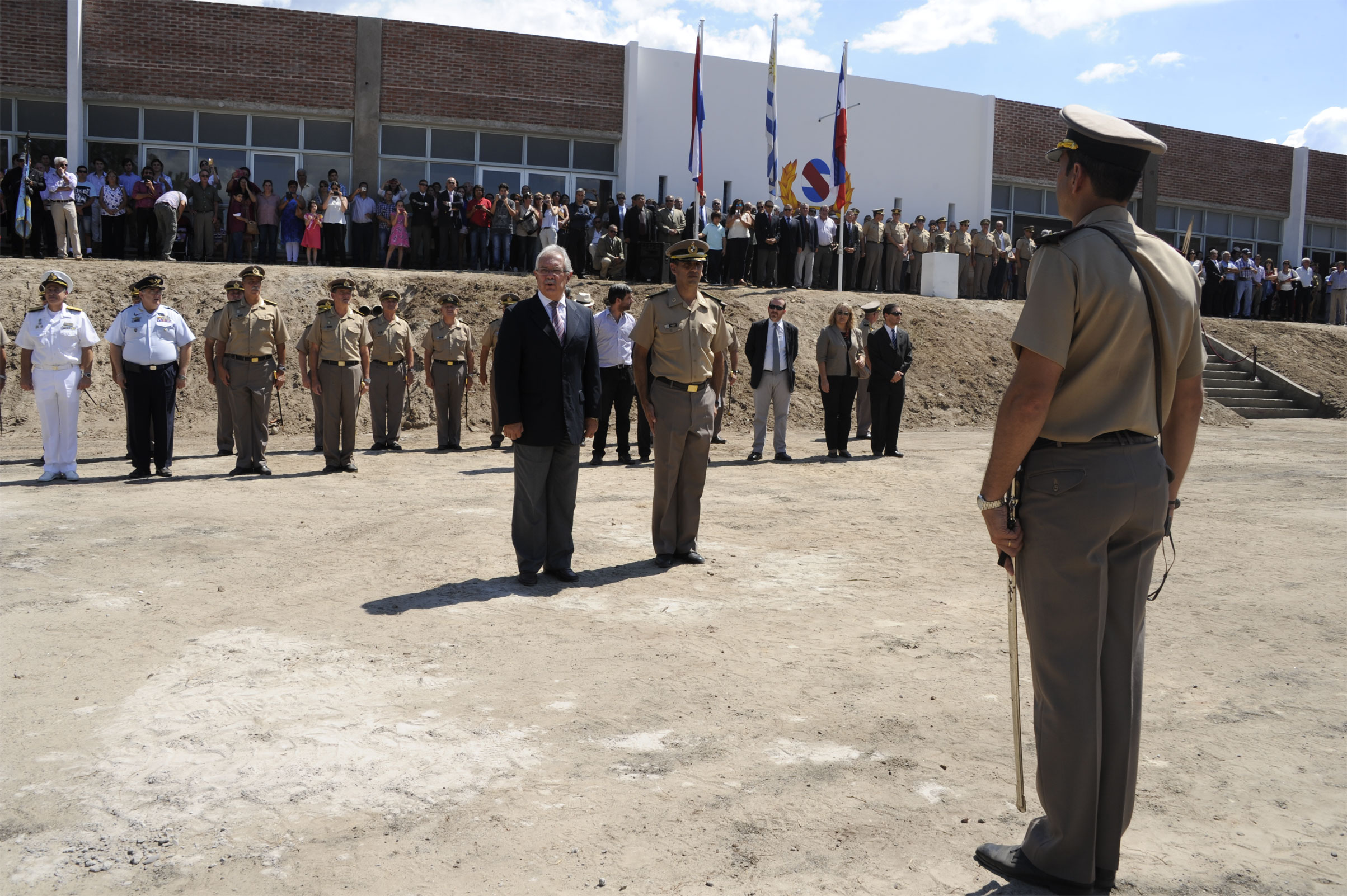 Inauguración Liceo Militar General Artigas