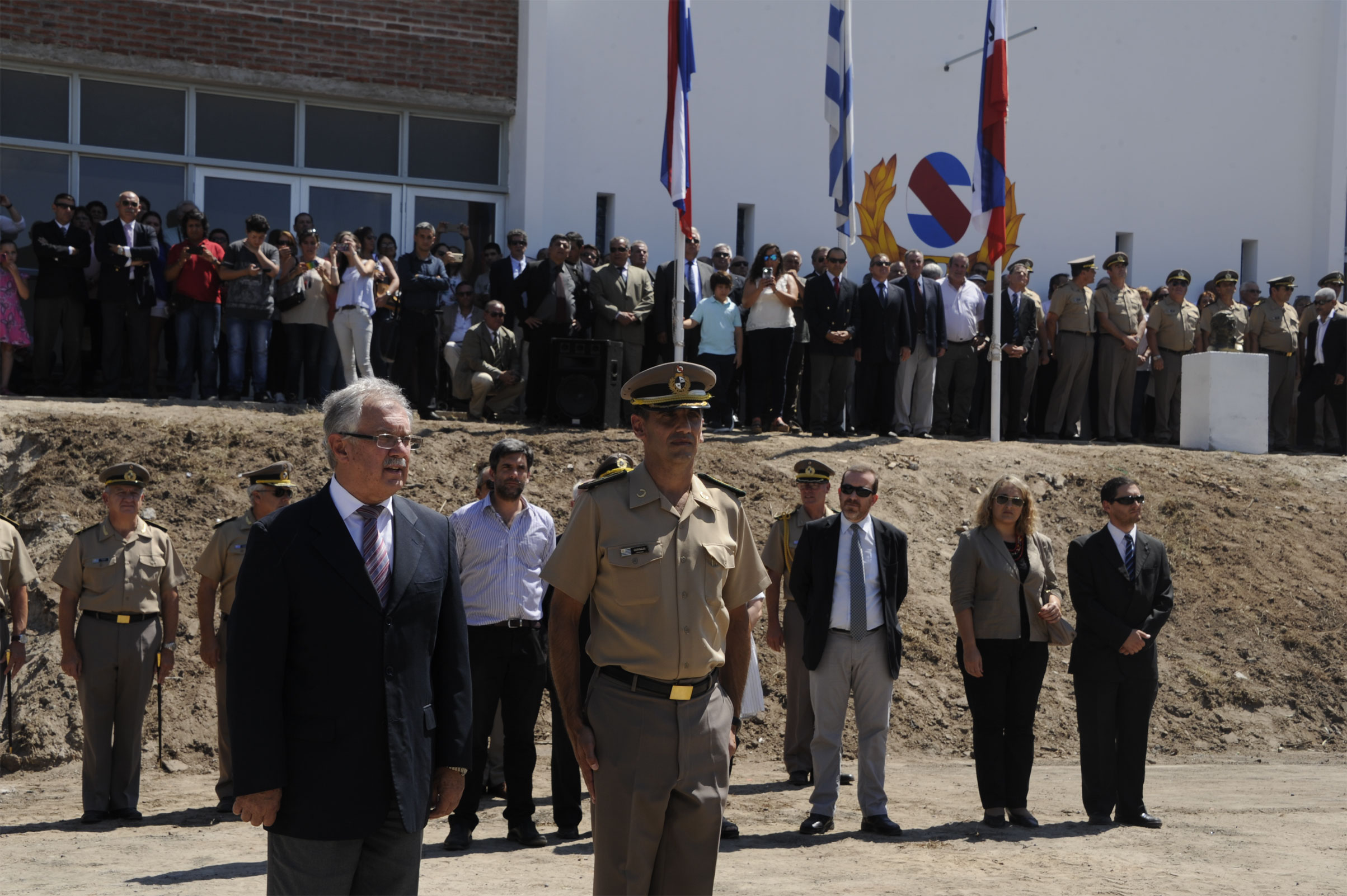 Inauguración Liceo Militar General Artigas