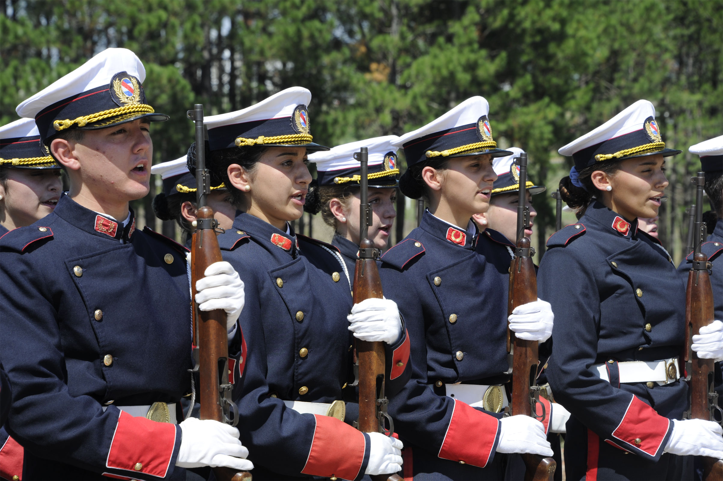 Inauguración Liceo Militar General Artigas
