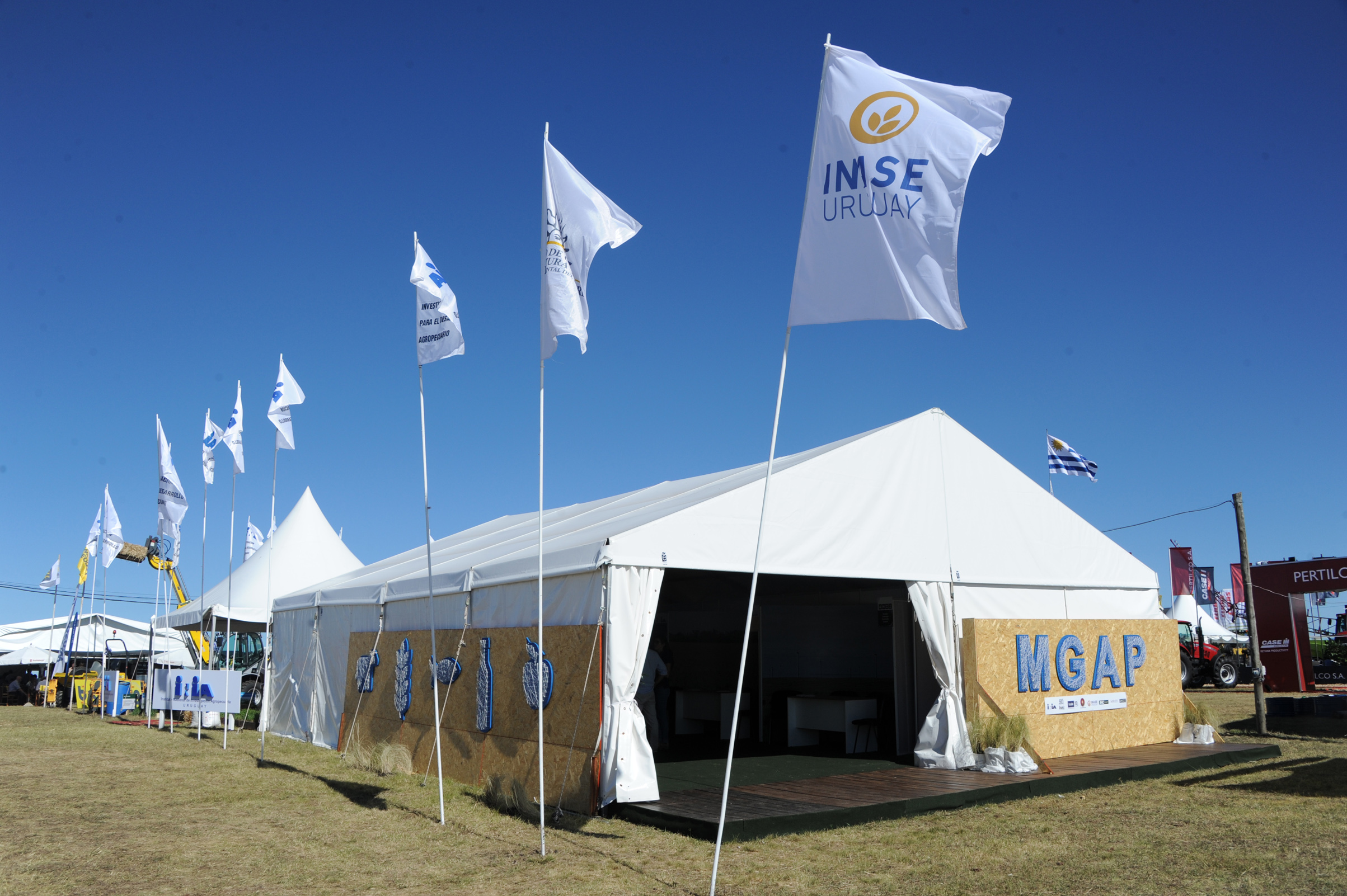 Estand de Ministerio de Ganadería en Expoactiva 2018, en Soriano