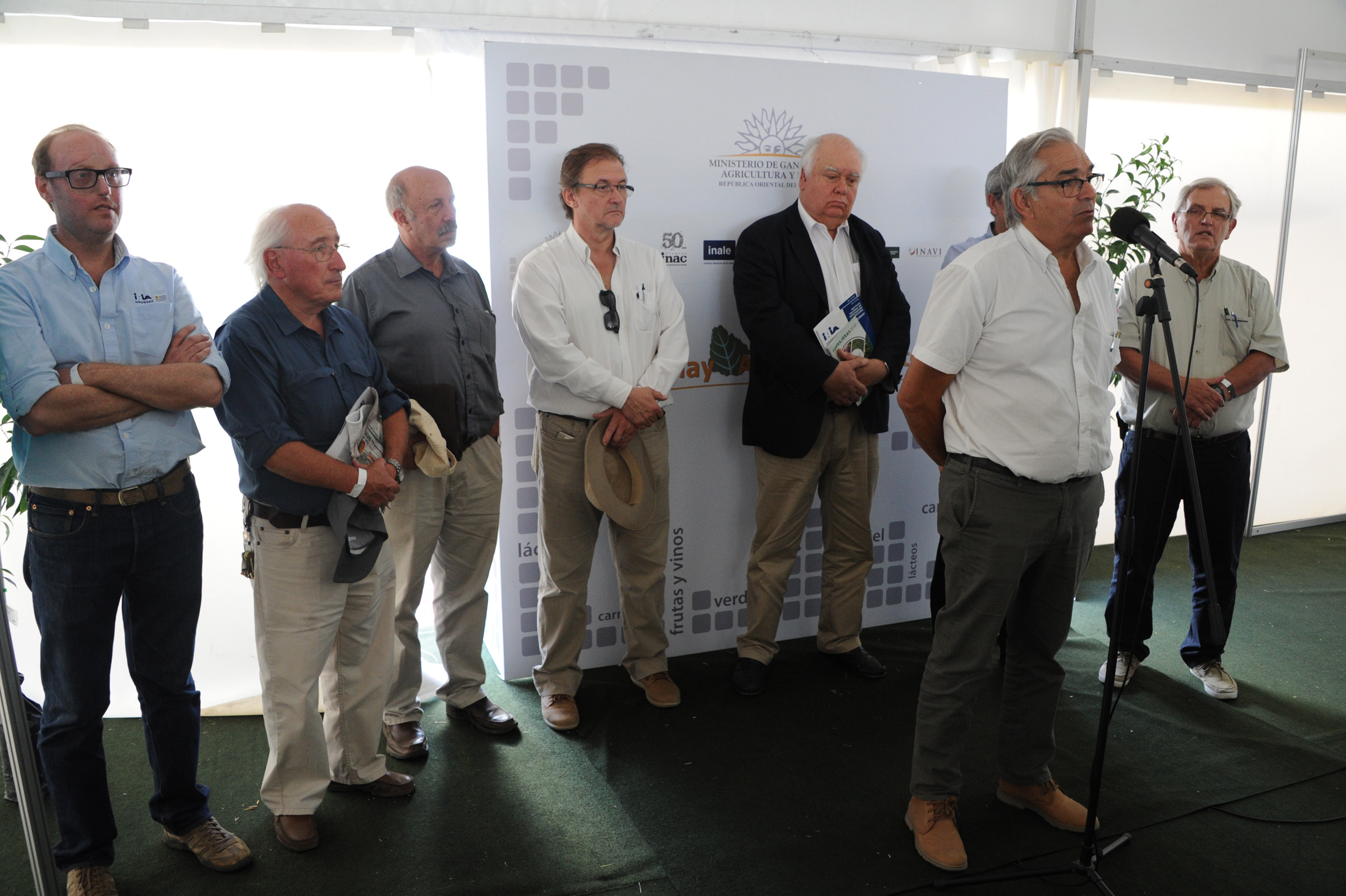 Inauguración estand de Ministerio de Ganadería en Expoactiva 2018, en Soriano