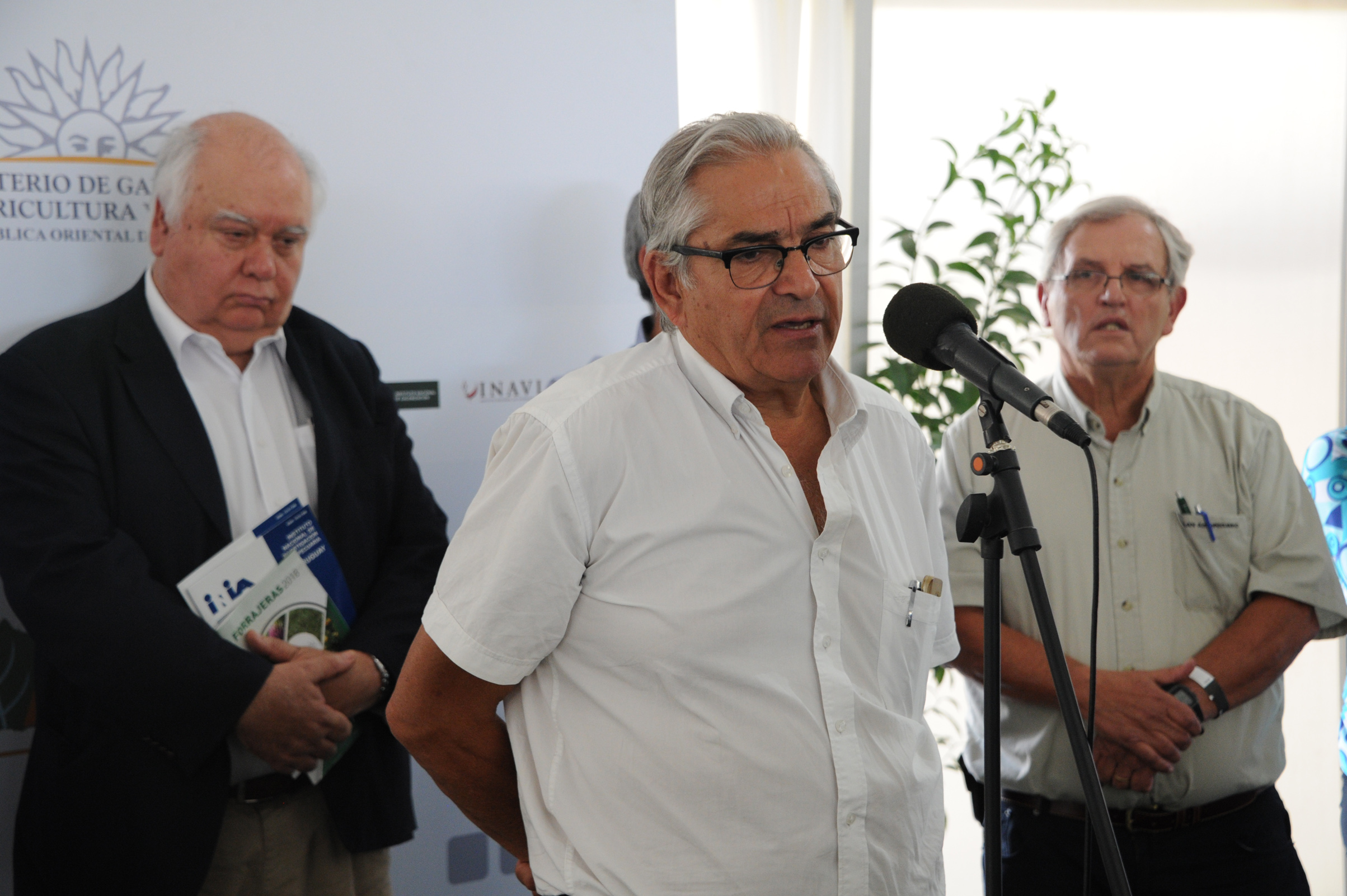 Inauguración estand de Ministerio de Ganadería en Expoactiva 2018, en Soriano