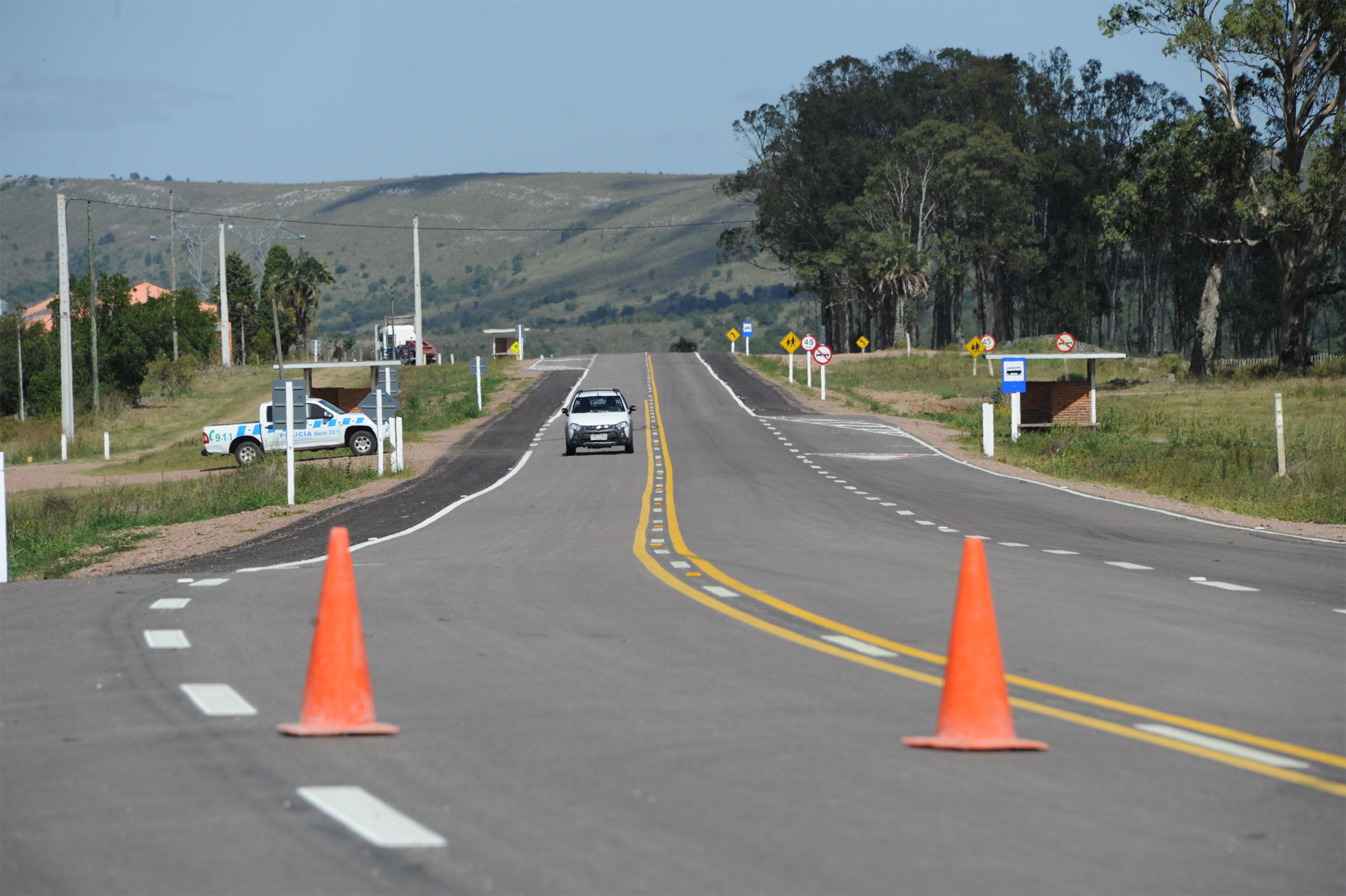 Inauguración obras de ruta 8