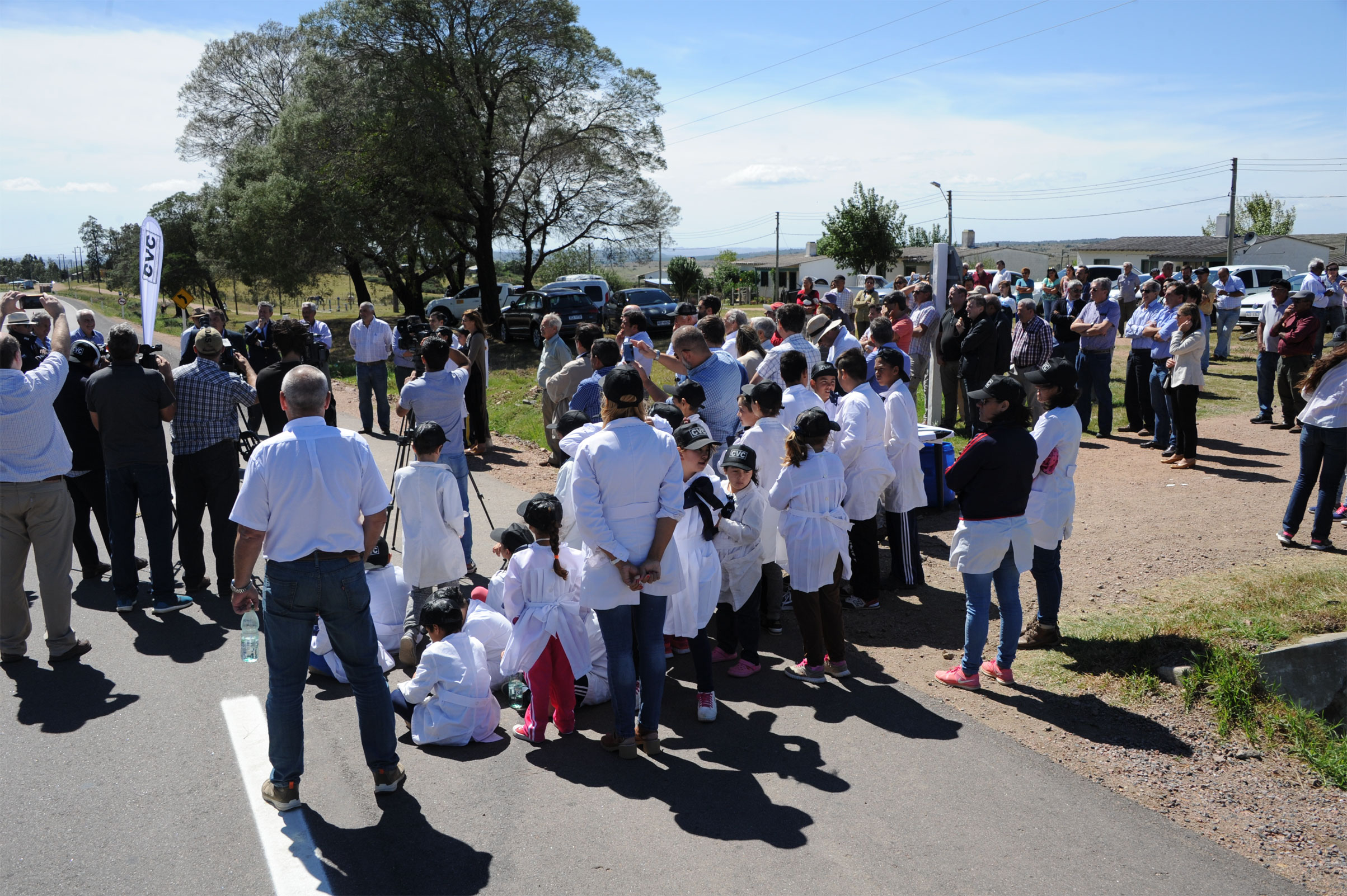 Inauguración obras de ruta 8