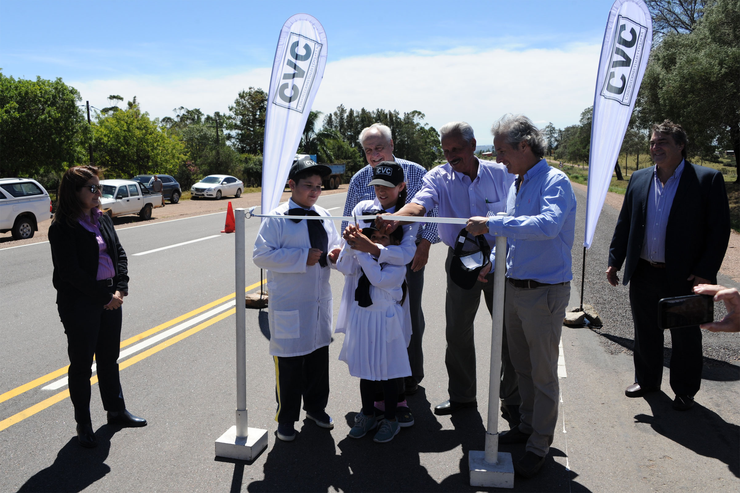Inauguración obras de ruta 8