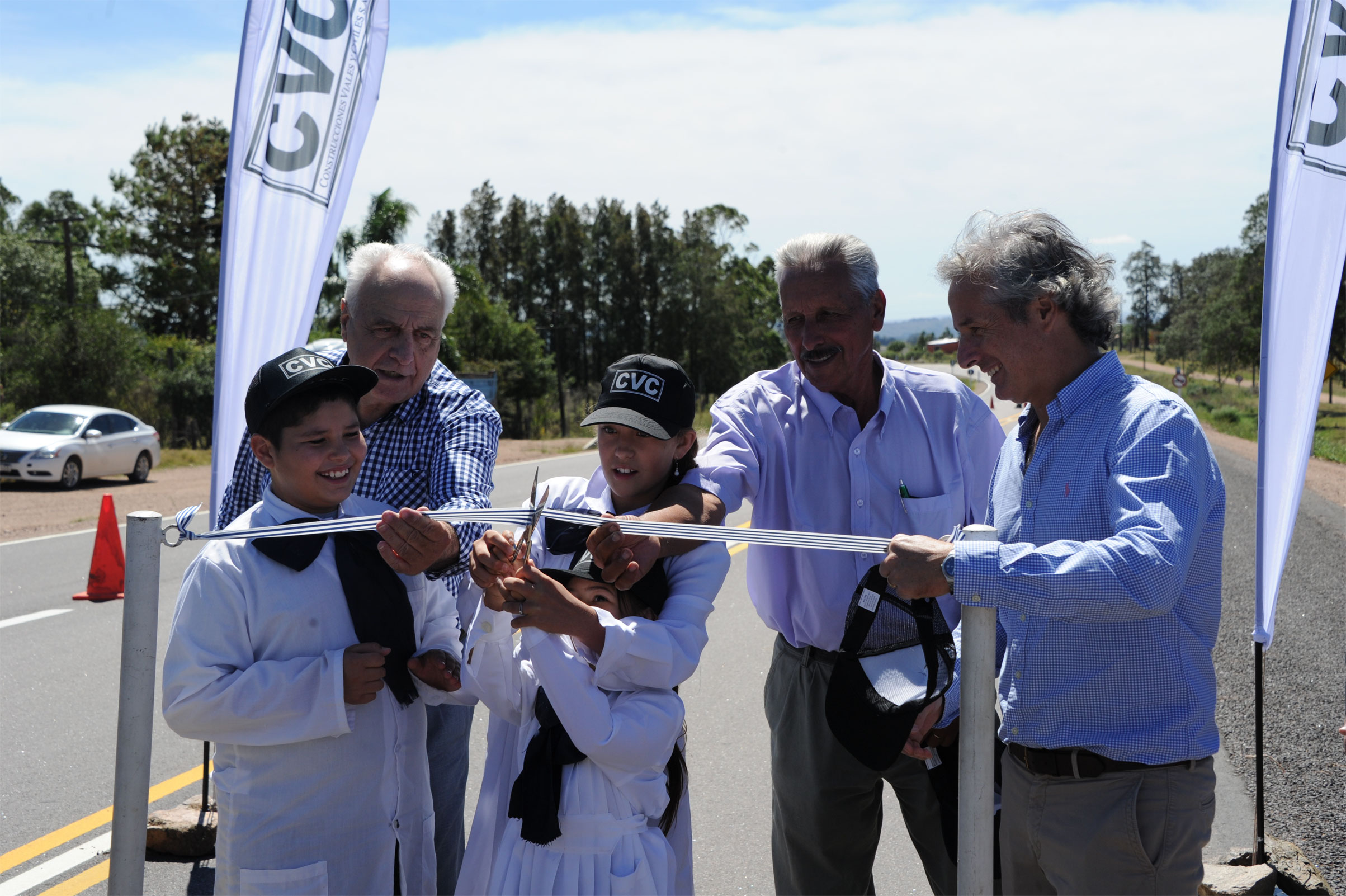 Inauguración obras de ruta 8