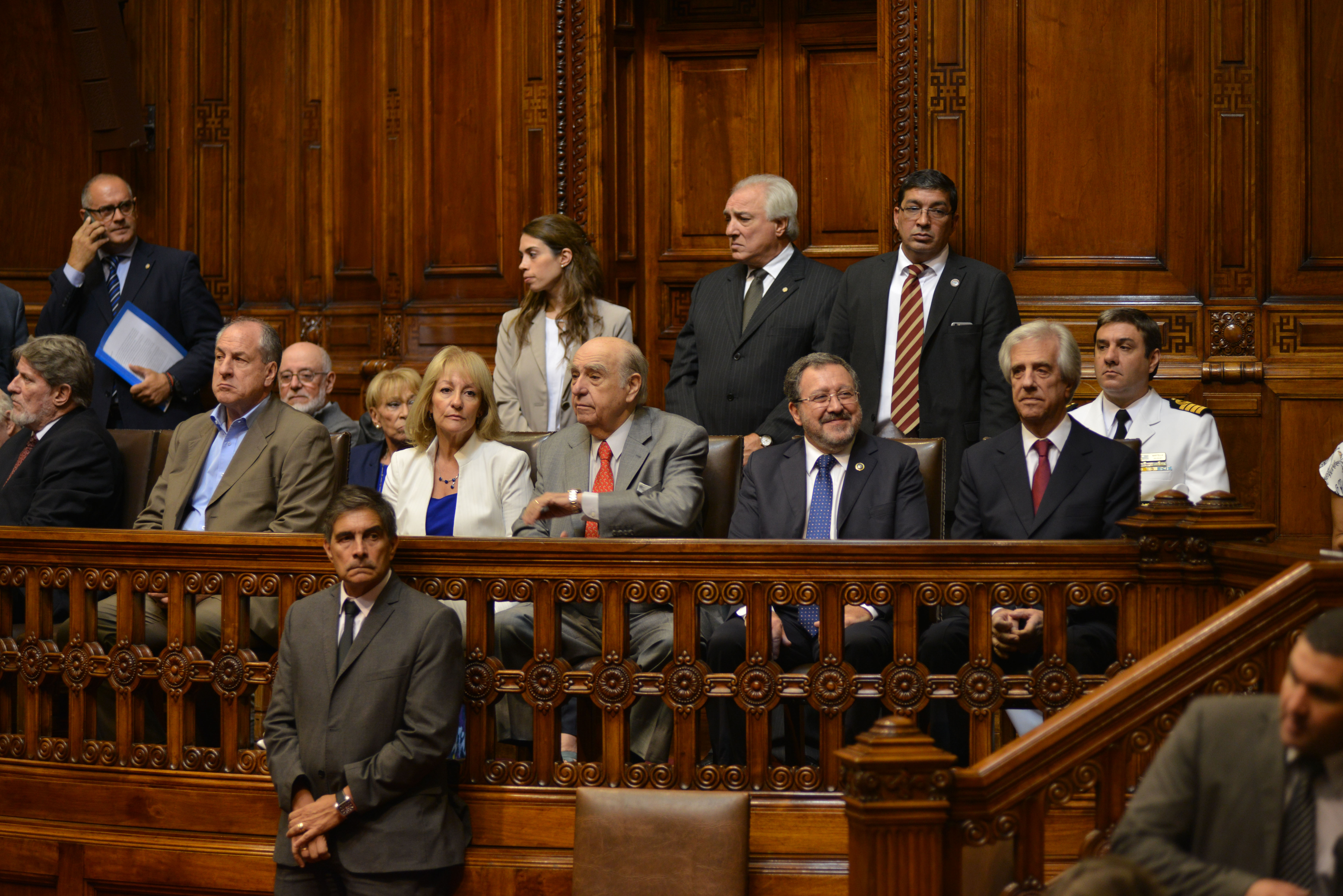 Vázquez participó en homenaje por 30.° aniversario del fallecimiento de Wilson Ferreira Aldunate