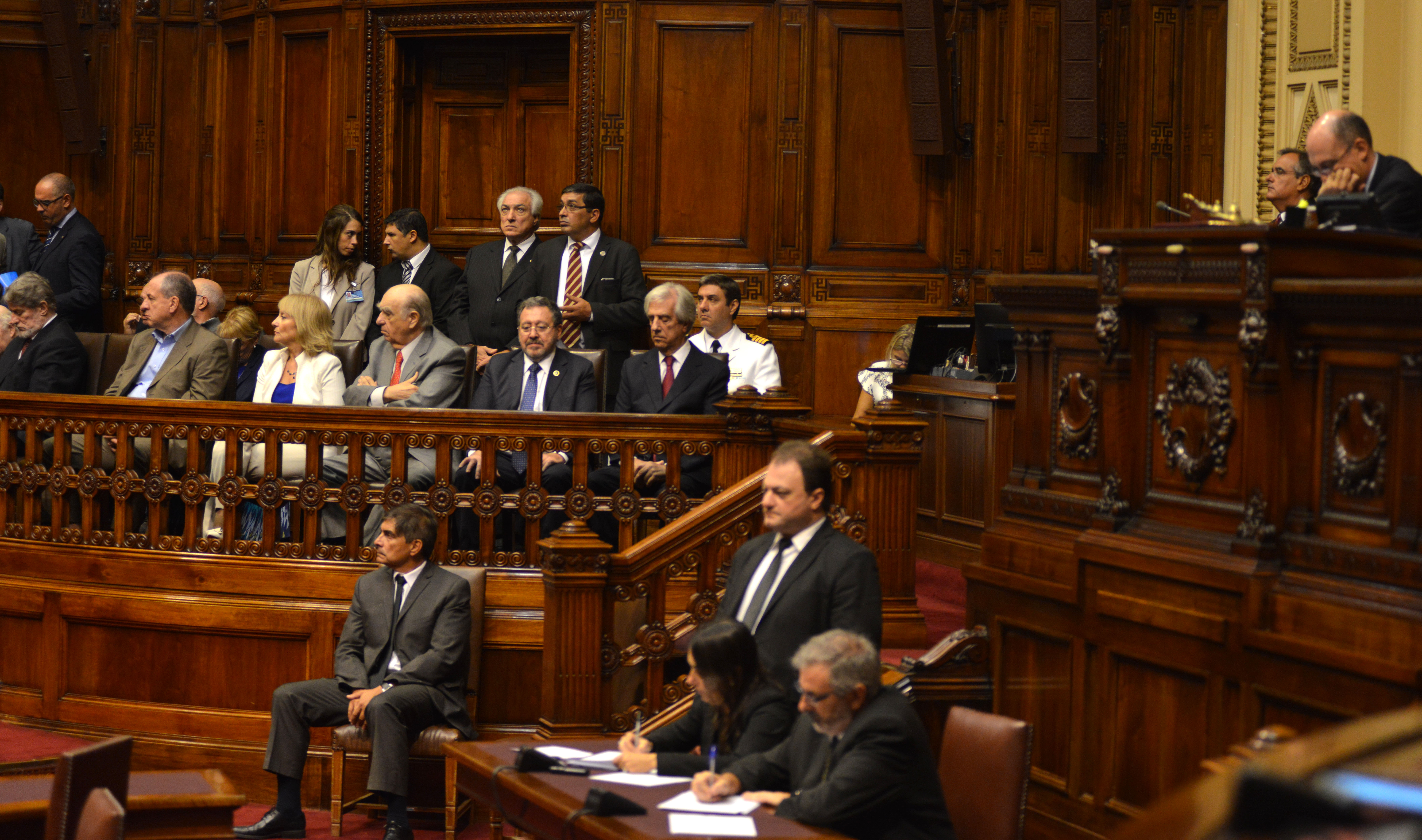 Vázquez participó en homenaje por 30.° aniversario del fallecimiento de Wilson Ferreira Aldunate