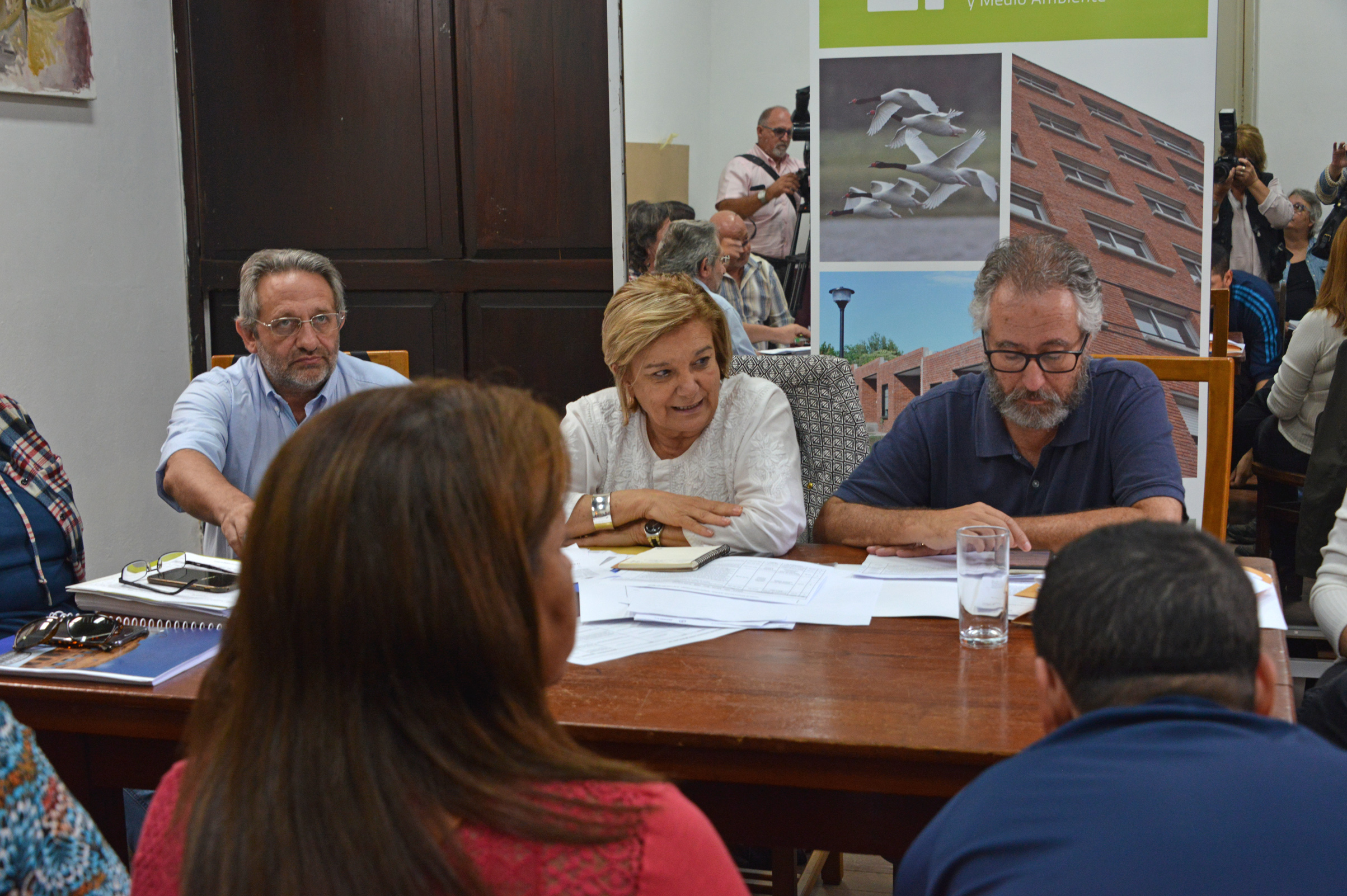 Reuniones de autoridades del MVOTMA con vecinos de San José