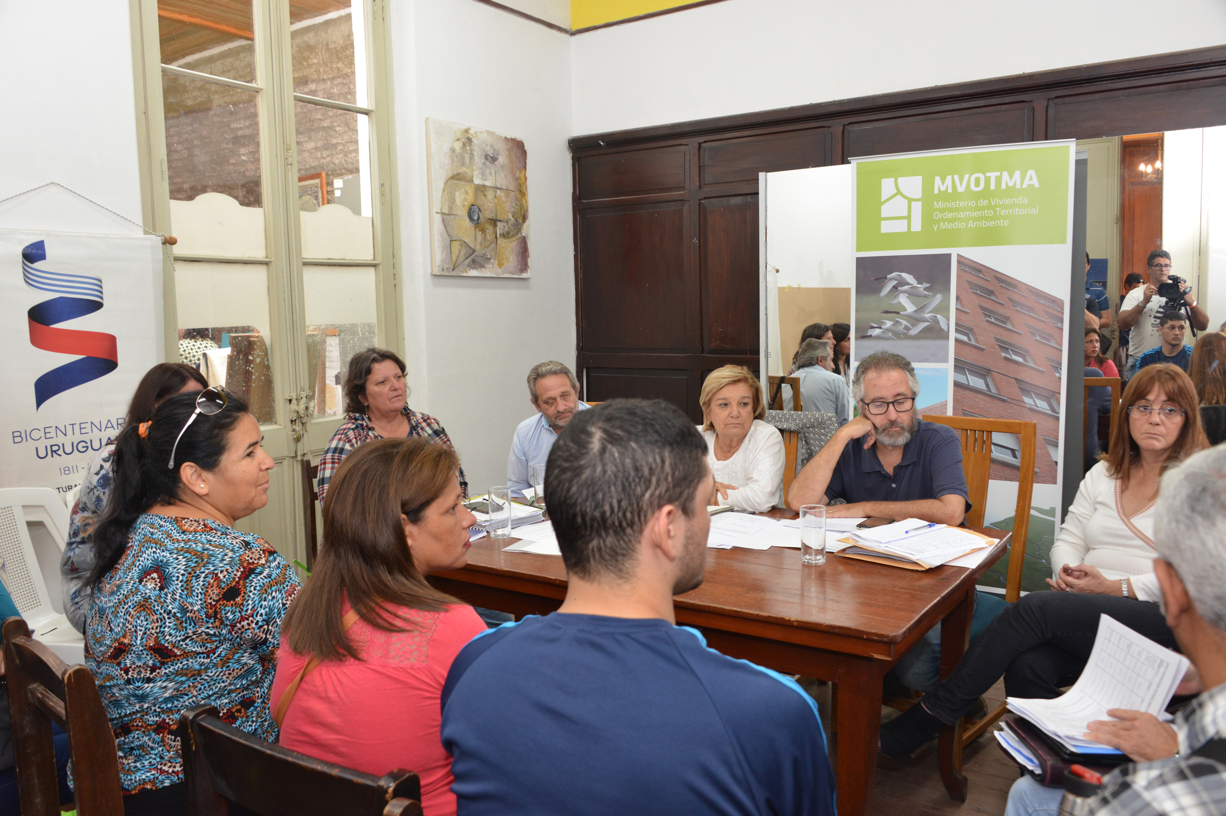 Reuniones de autoridades del MVOTMA con vecinos de San José