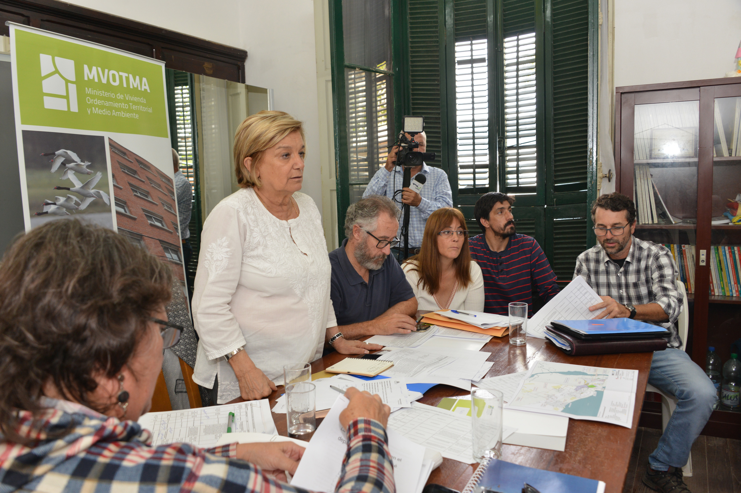 Reuniones de autoridades del MVOTMA con vecinos de San José