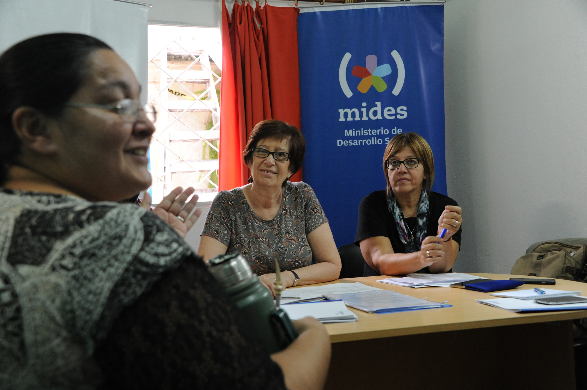 Reunión de autoridades del Mides en San José