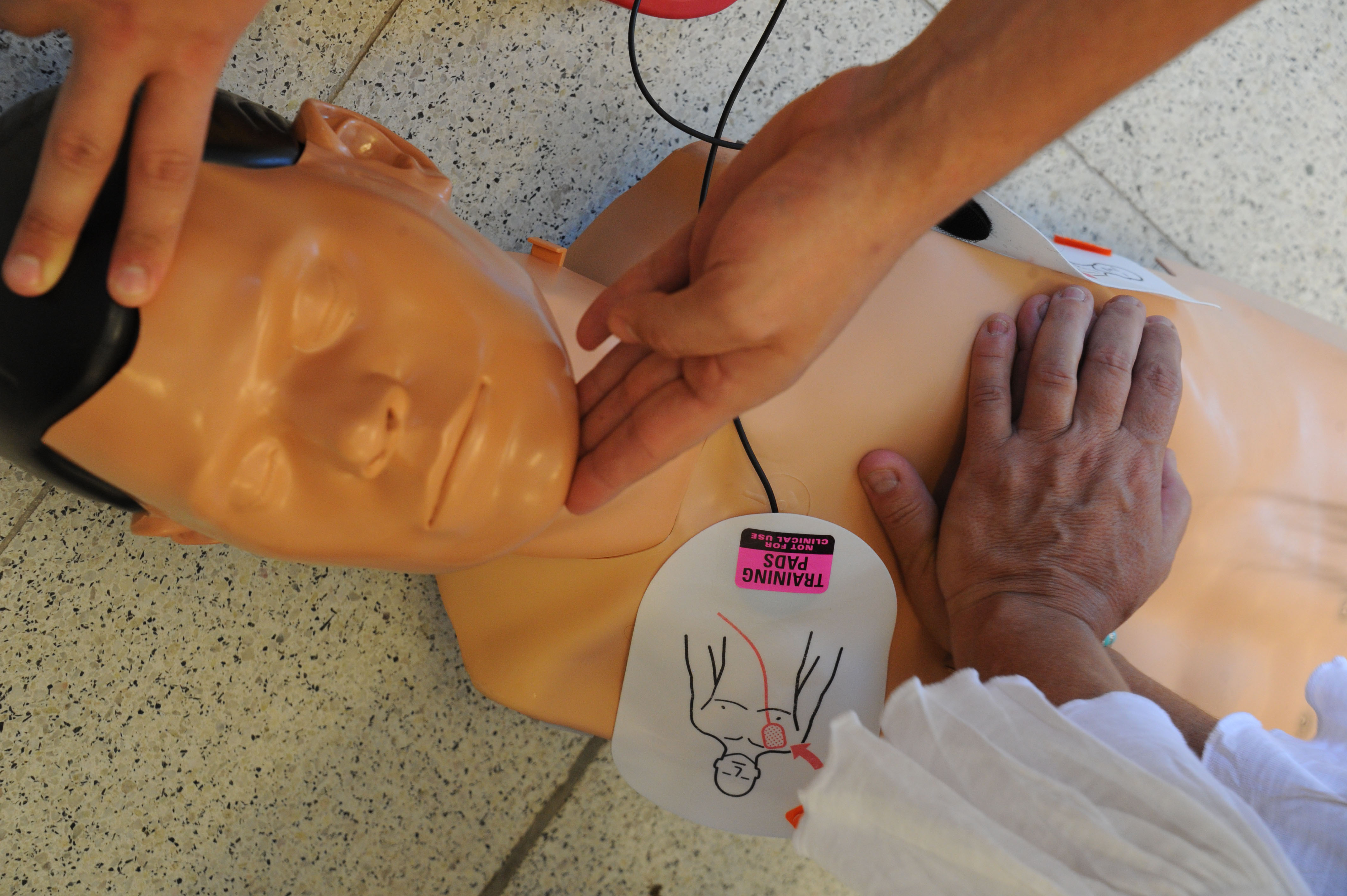 Curso de resucitación cardíaca básica y desfibrilación externa automática de la Comisión Nacional Honoraria Cardiovascular