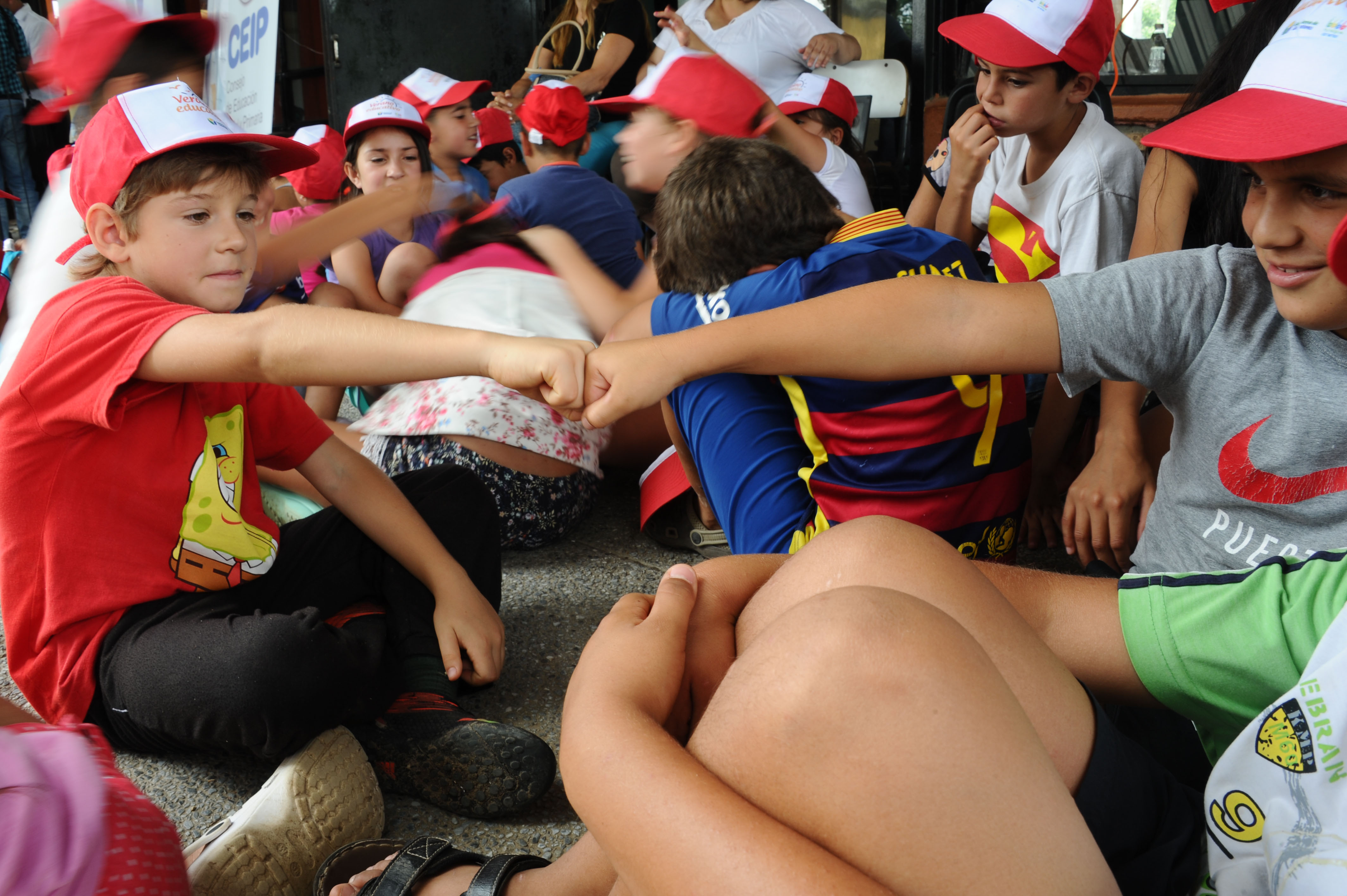 Niños participantes de Verano Educativo 2019