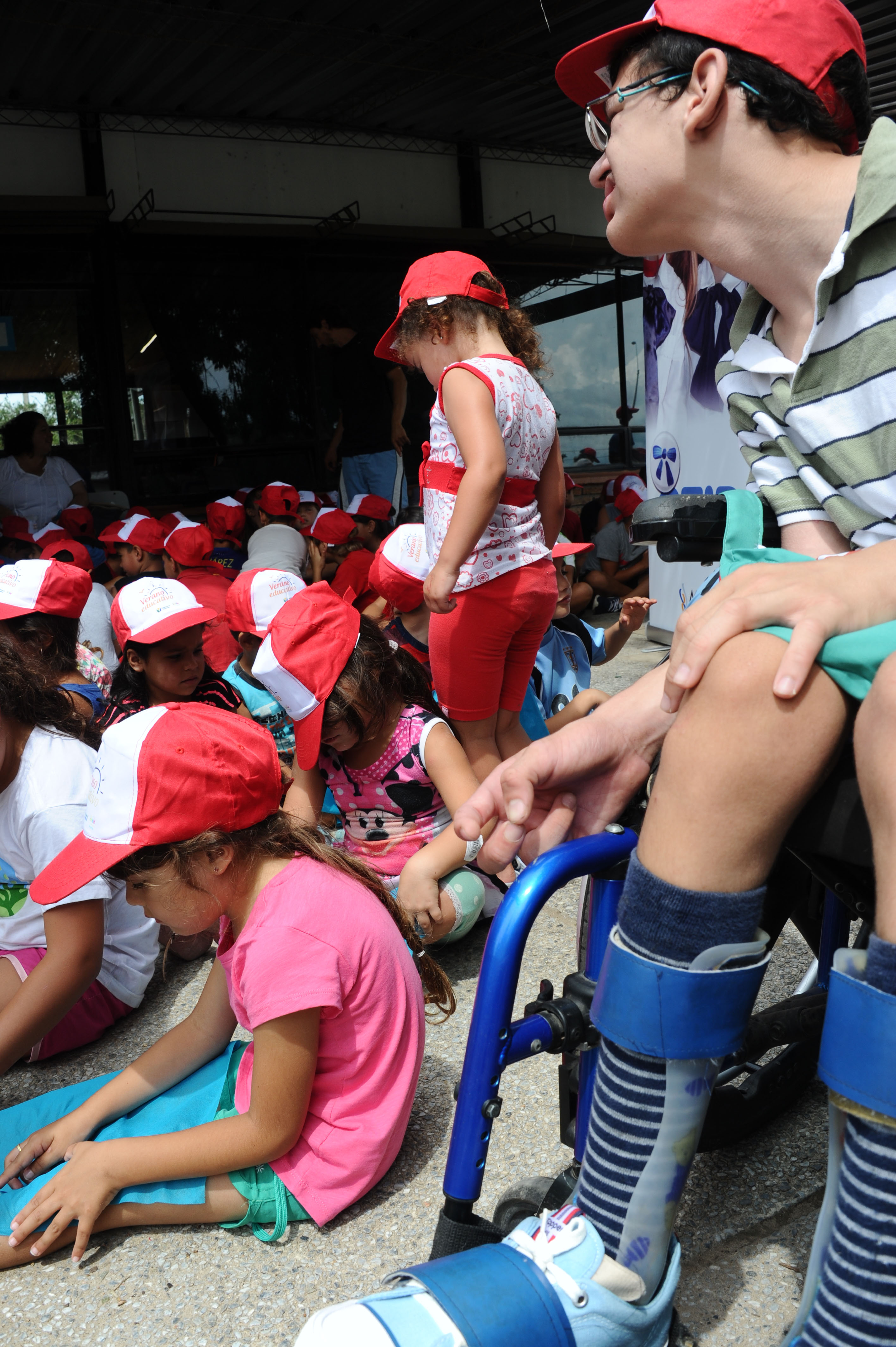Niños participantes de Verano Educativo 2019