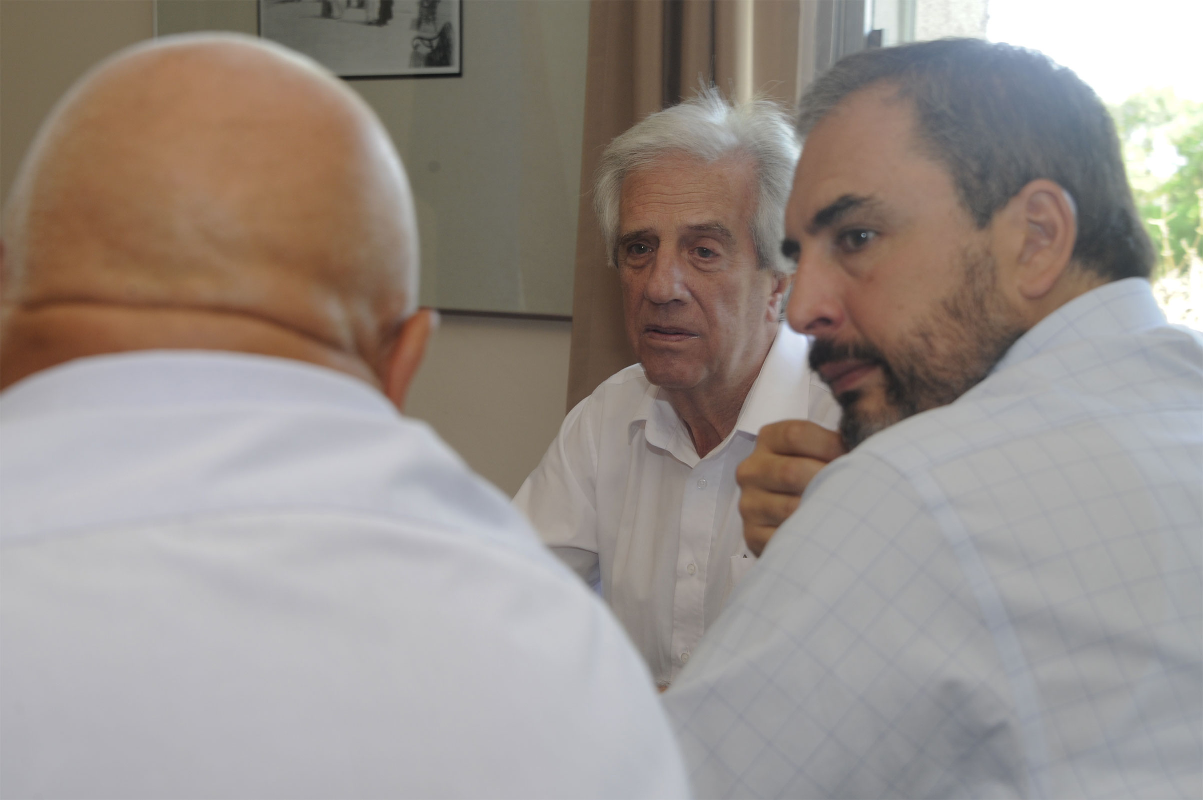 Encuentro del presidente Vázquez con viticultores