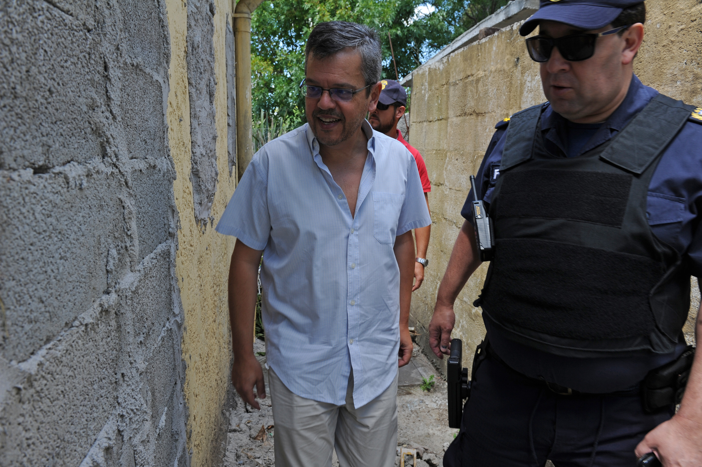 Operativo de convivencia y seguridad en barrio Talca de la ciudad de Las Piedras fue encabezado por director del Ministerio del Interior, Gustavo Leal