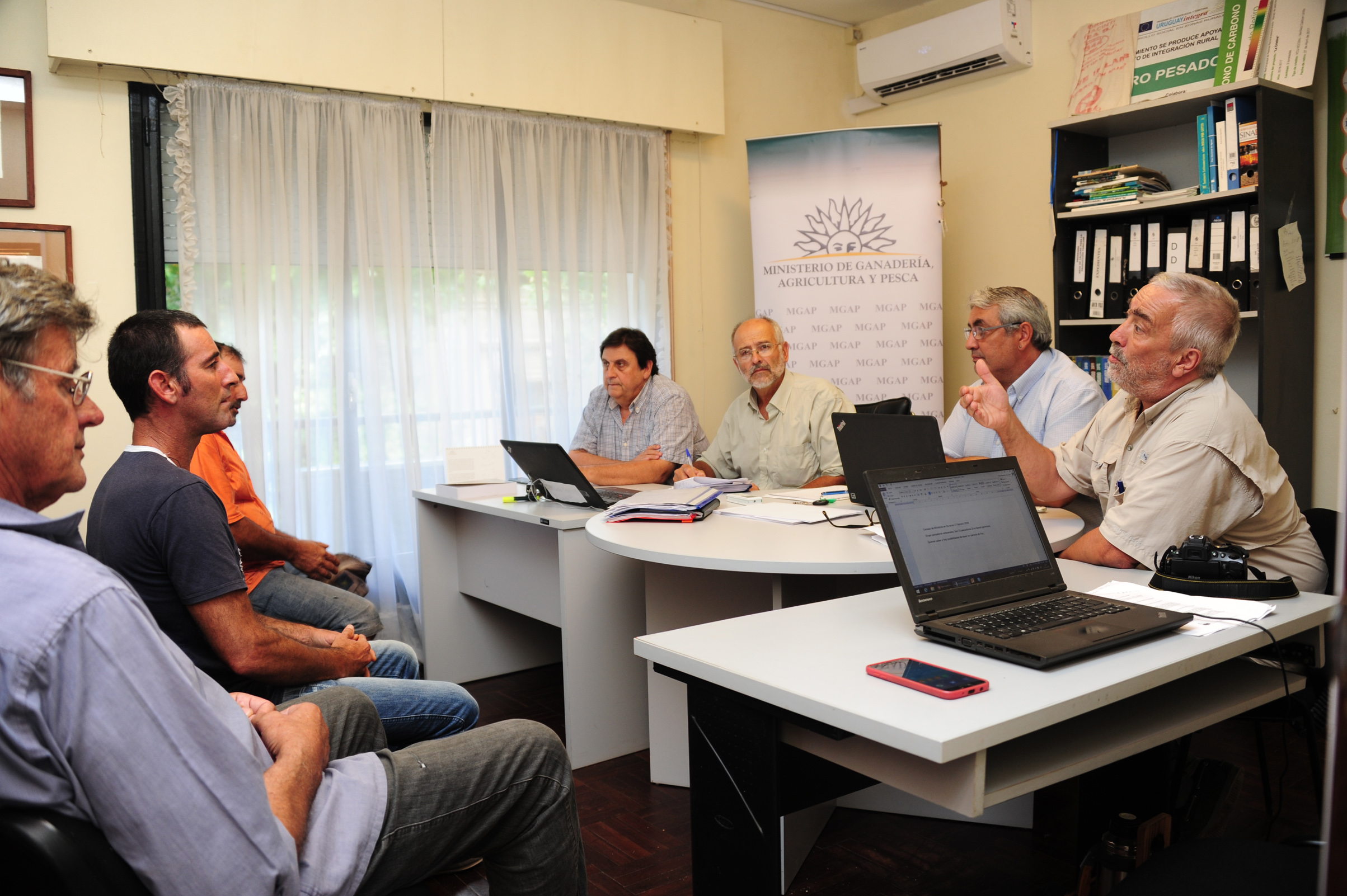 Autoridades del Ministerio de Ganadería se reunieron con organizaciones de Durazno