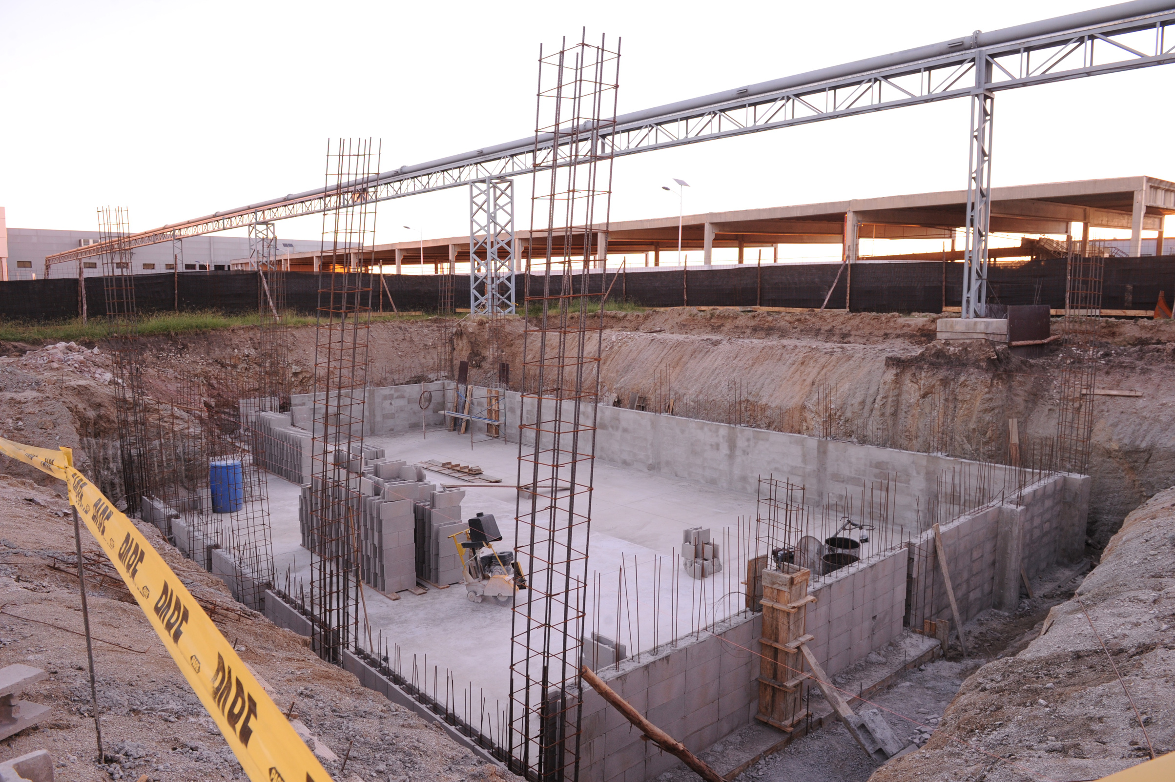 Obras de ampliación de las instalaciones del frigorífico Breeders & Packers