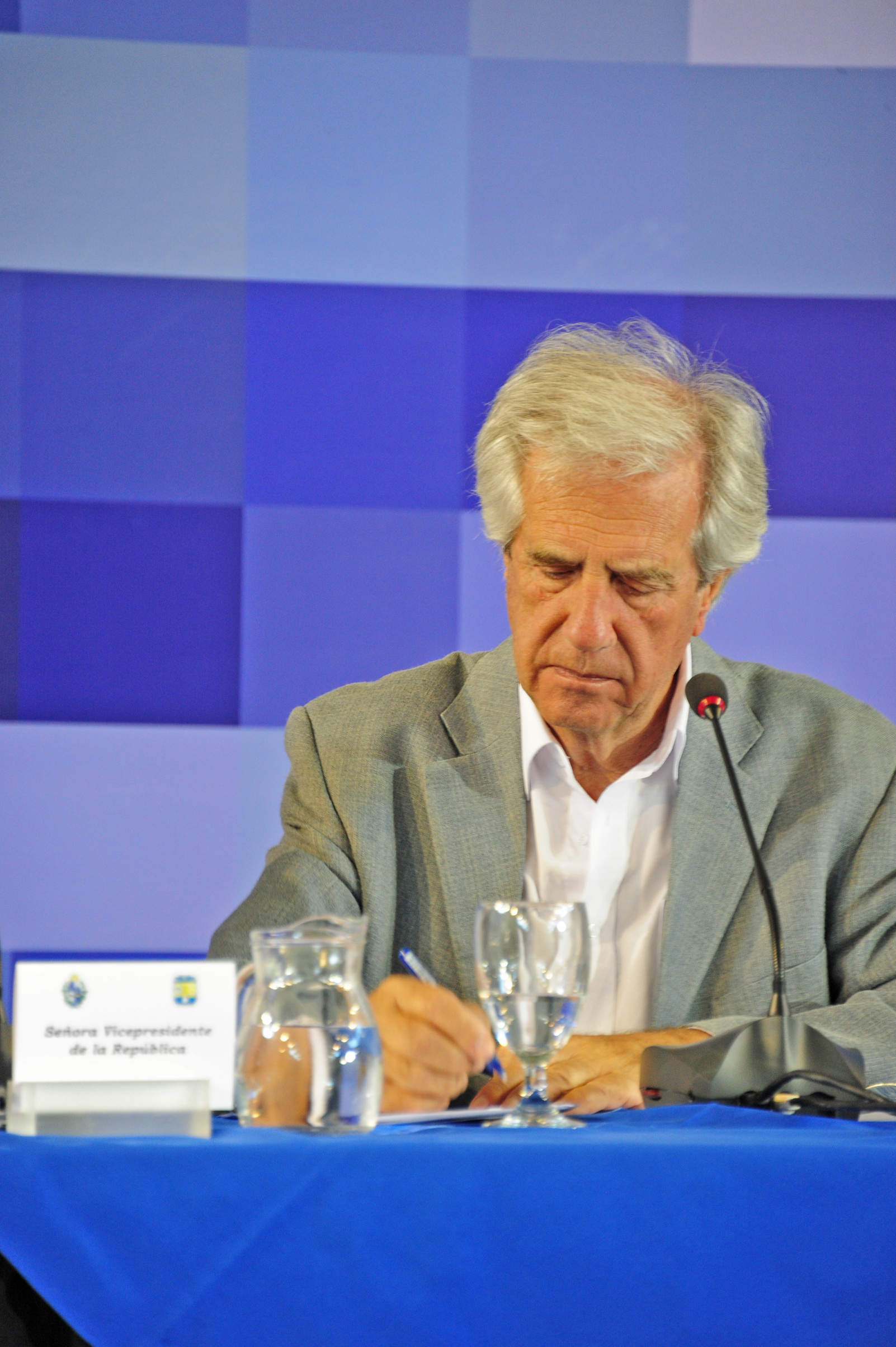 Presidente Tabaré Vázquez en Consejo de Ministros abierto en Centenario, departamento de Durazno