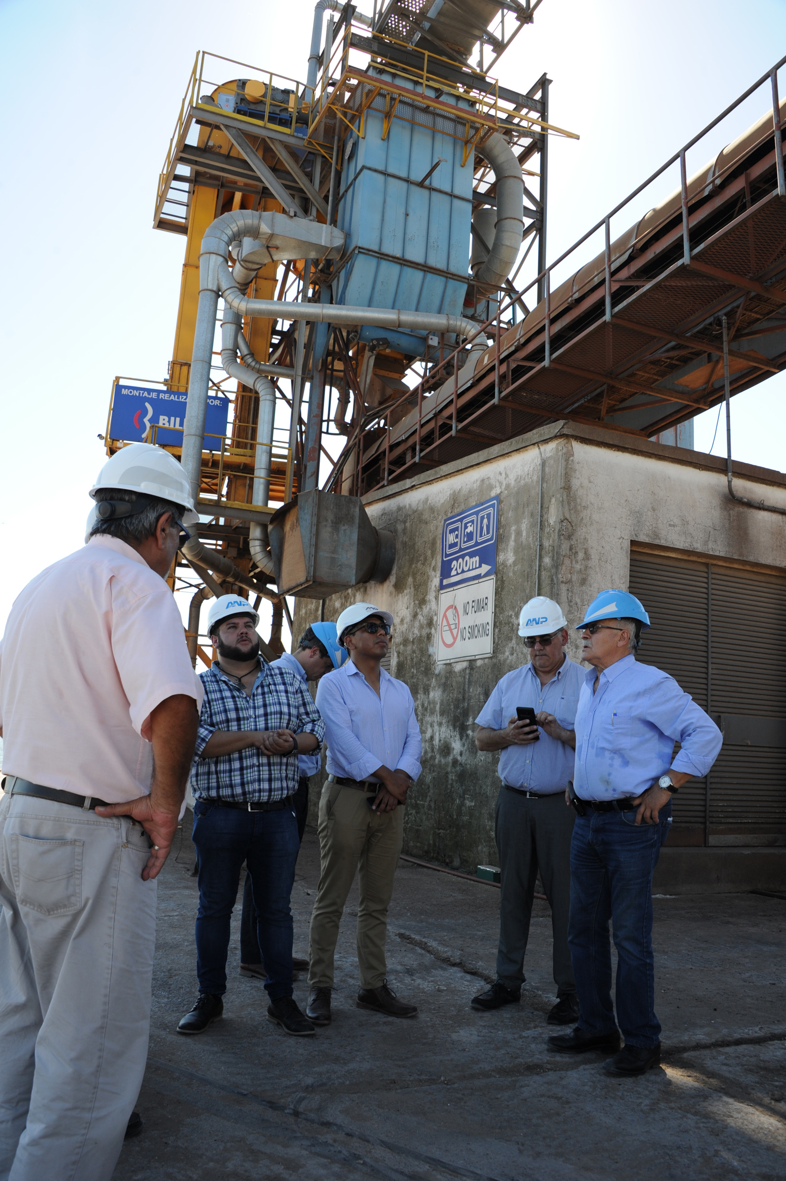 Autoridades uruguayas y bolivianas en Nueva Palmira