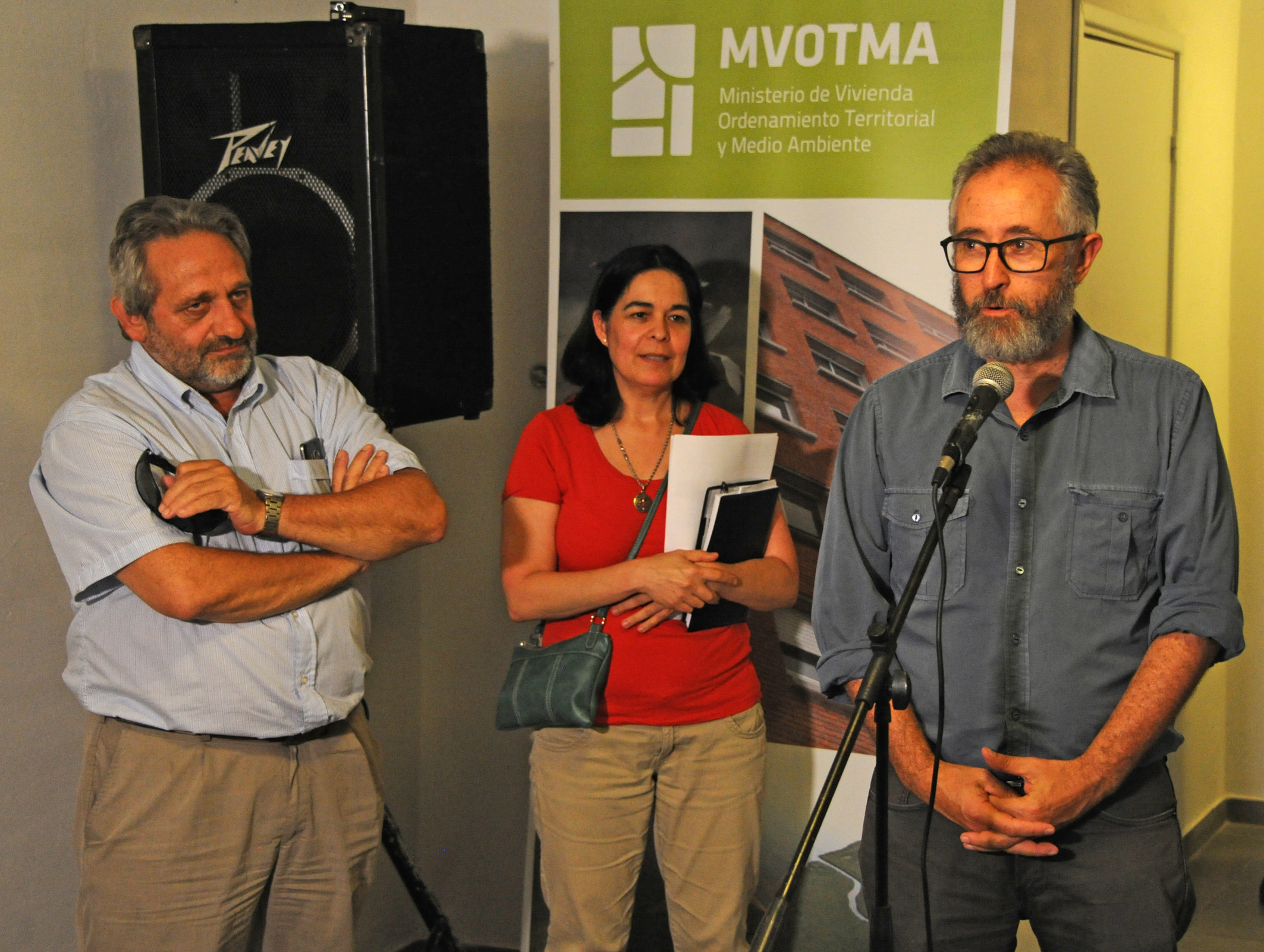 Inauguración de complejo de viviendas en el barrio La Aguada