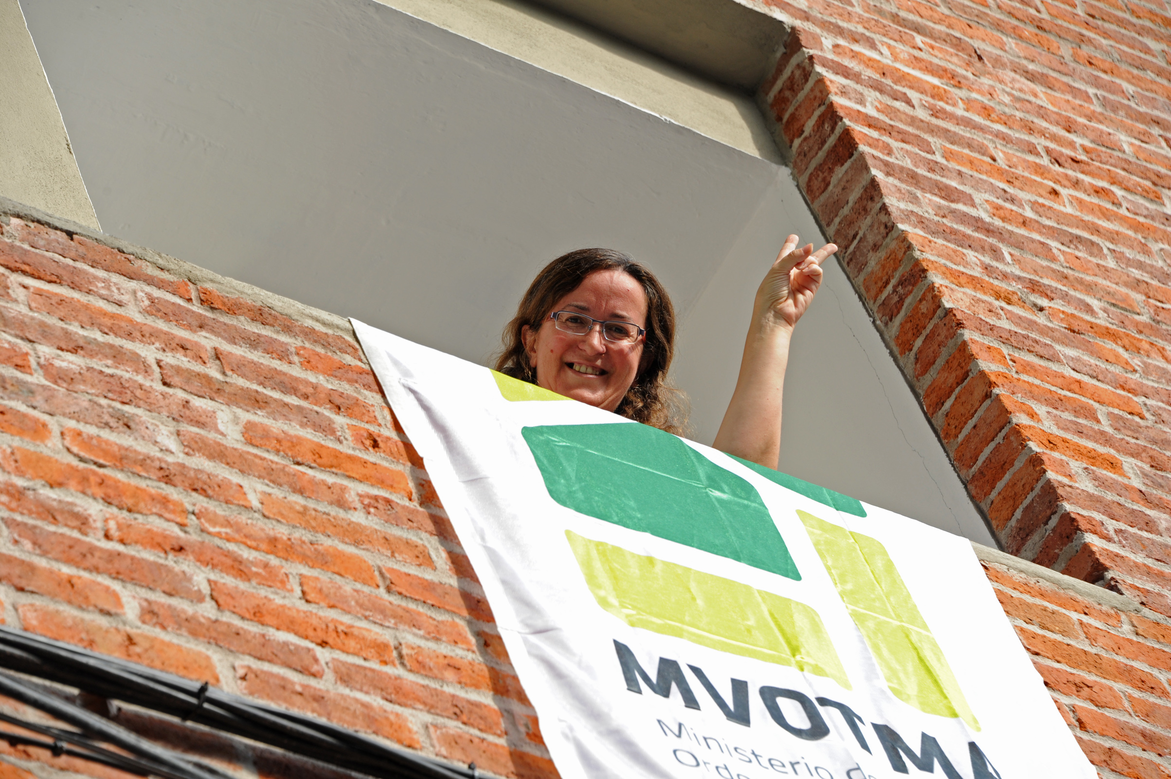 Inauguración de complejo de viviendas en el barrio La Aguada