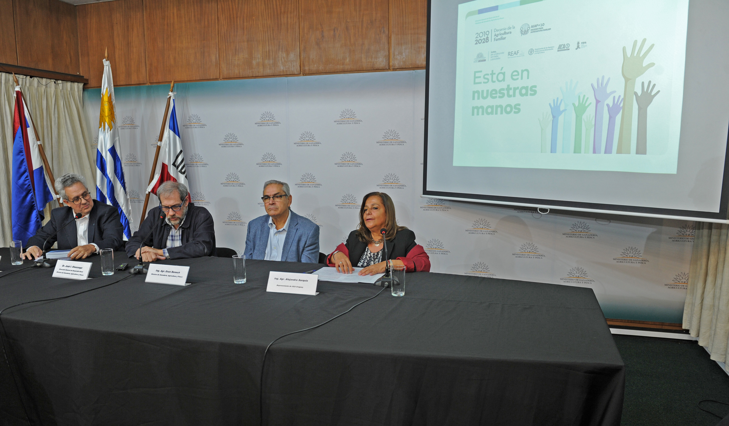 Enzo Benech encabezó conmemoración del Decenio de la Agricultura Familiar