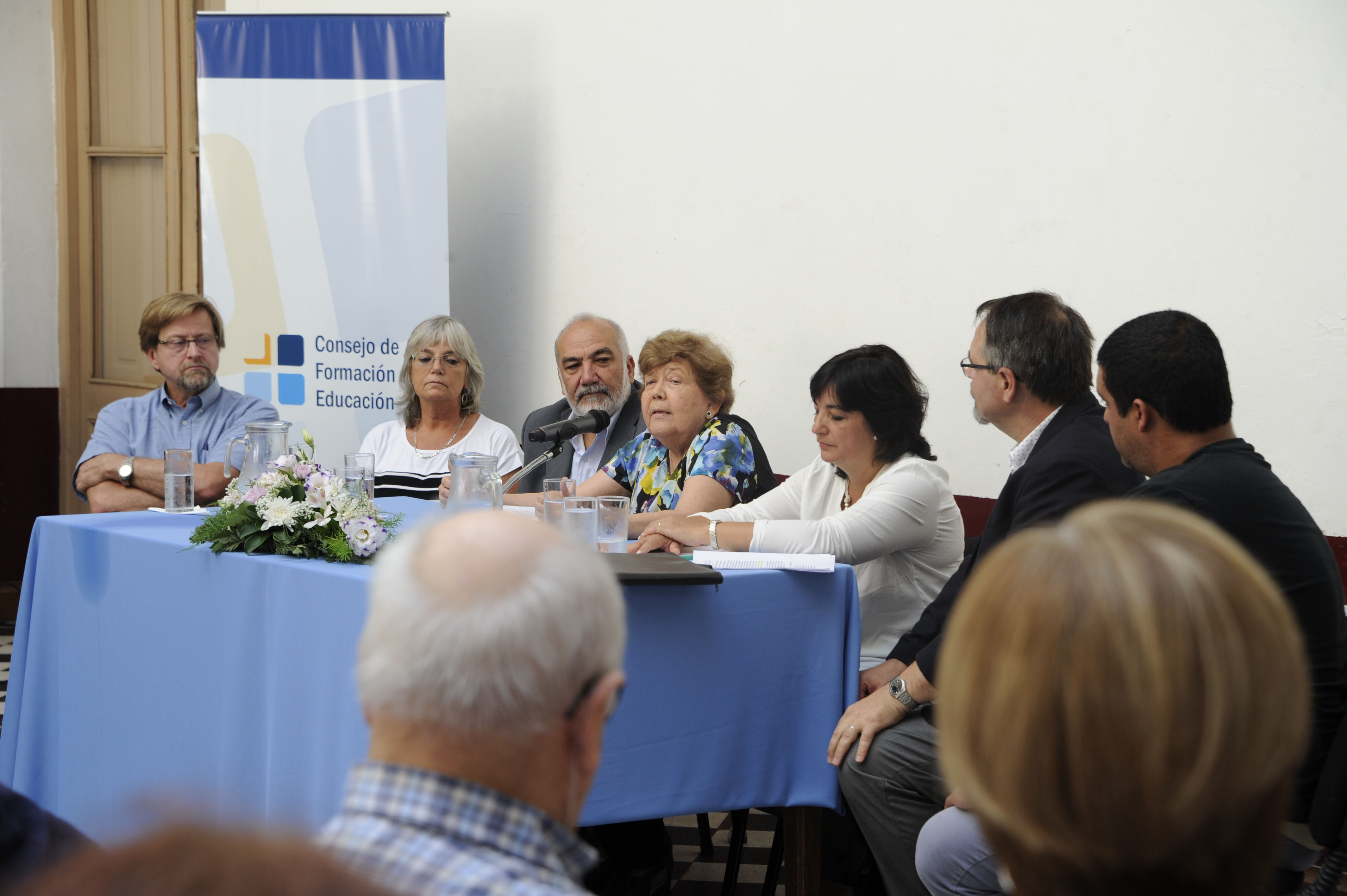 Acto de asunción de la nueva consejera por el orden docente, Rosana Cortazzo