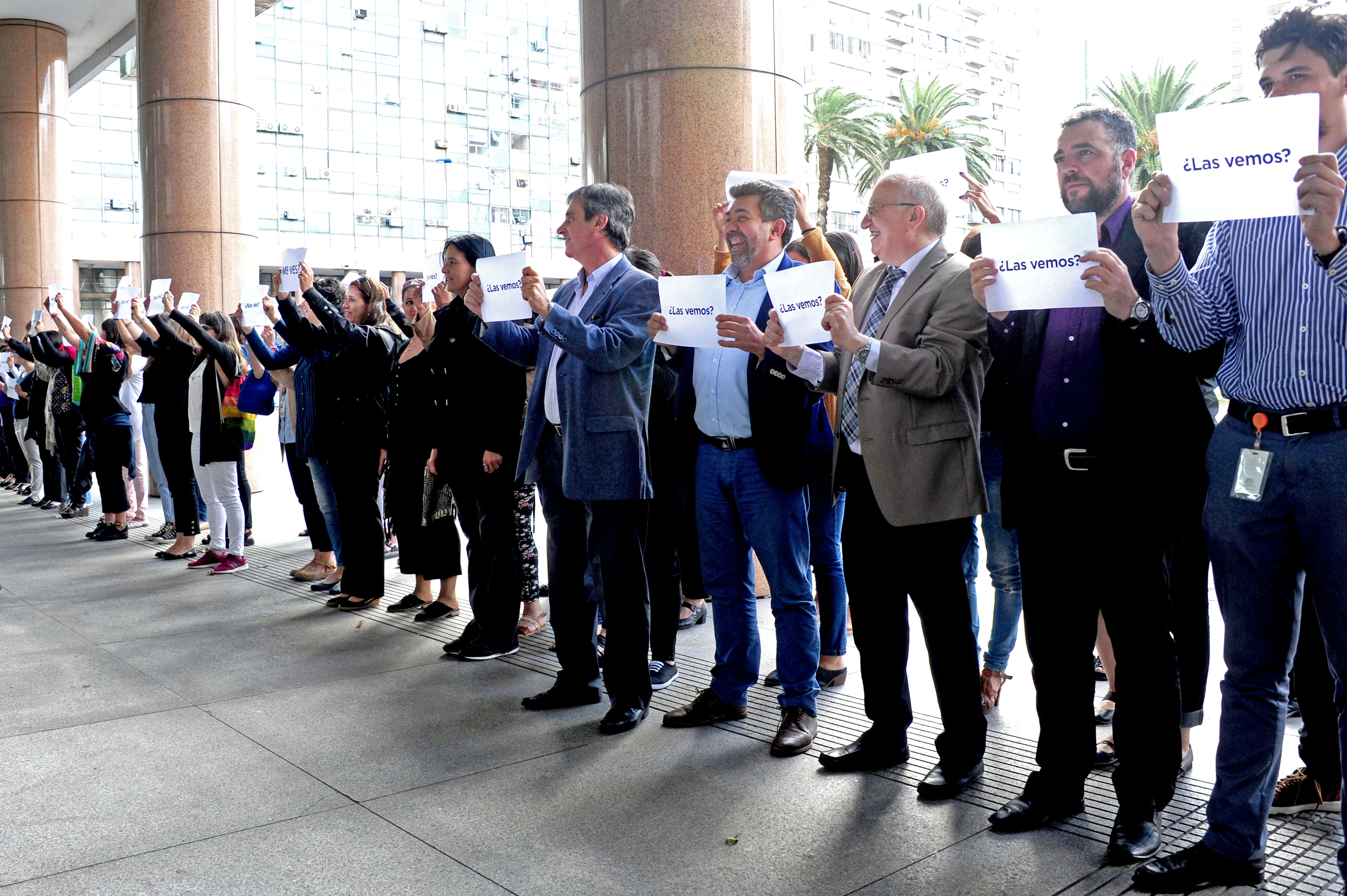 Intervención urbana con motivo del Día Internacional de la Mujer
