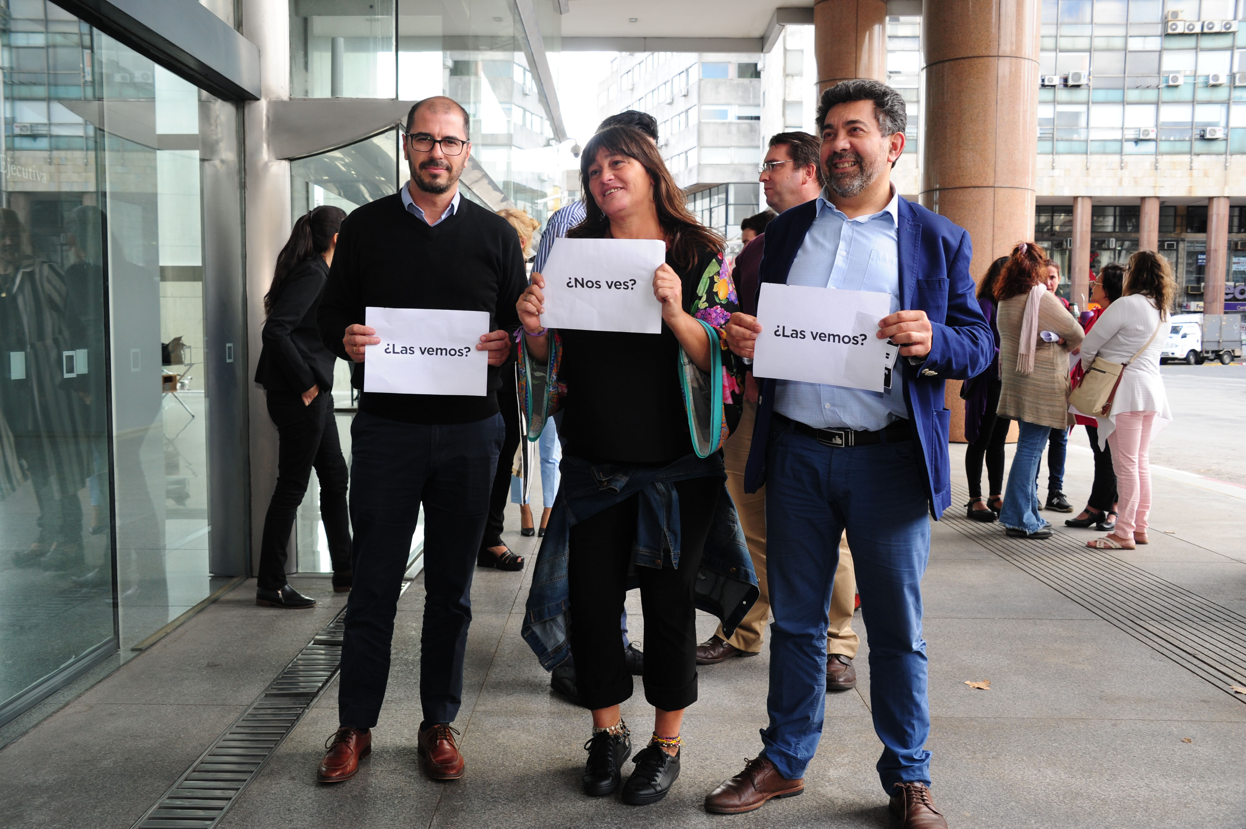 Intervención urbana con motivo del Día Internacional de la Mujer