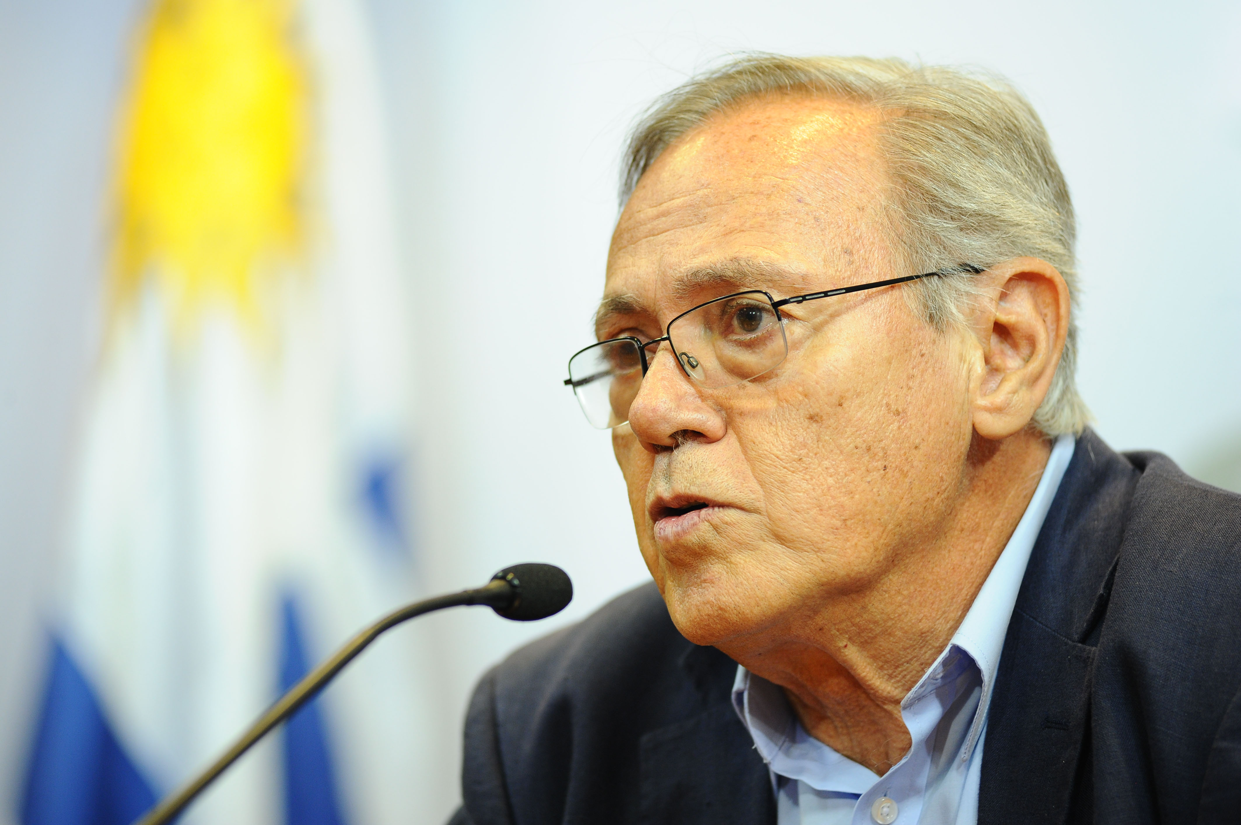 Rucks en conferencia de prensa, luego del Consejo de Ministros, en Torre Ejecutiva