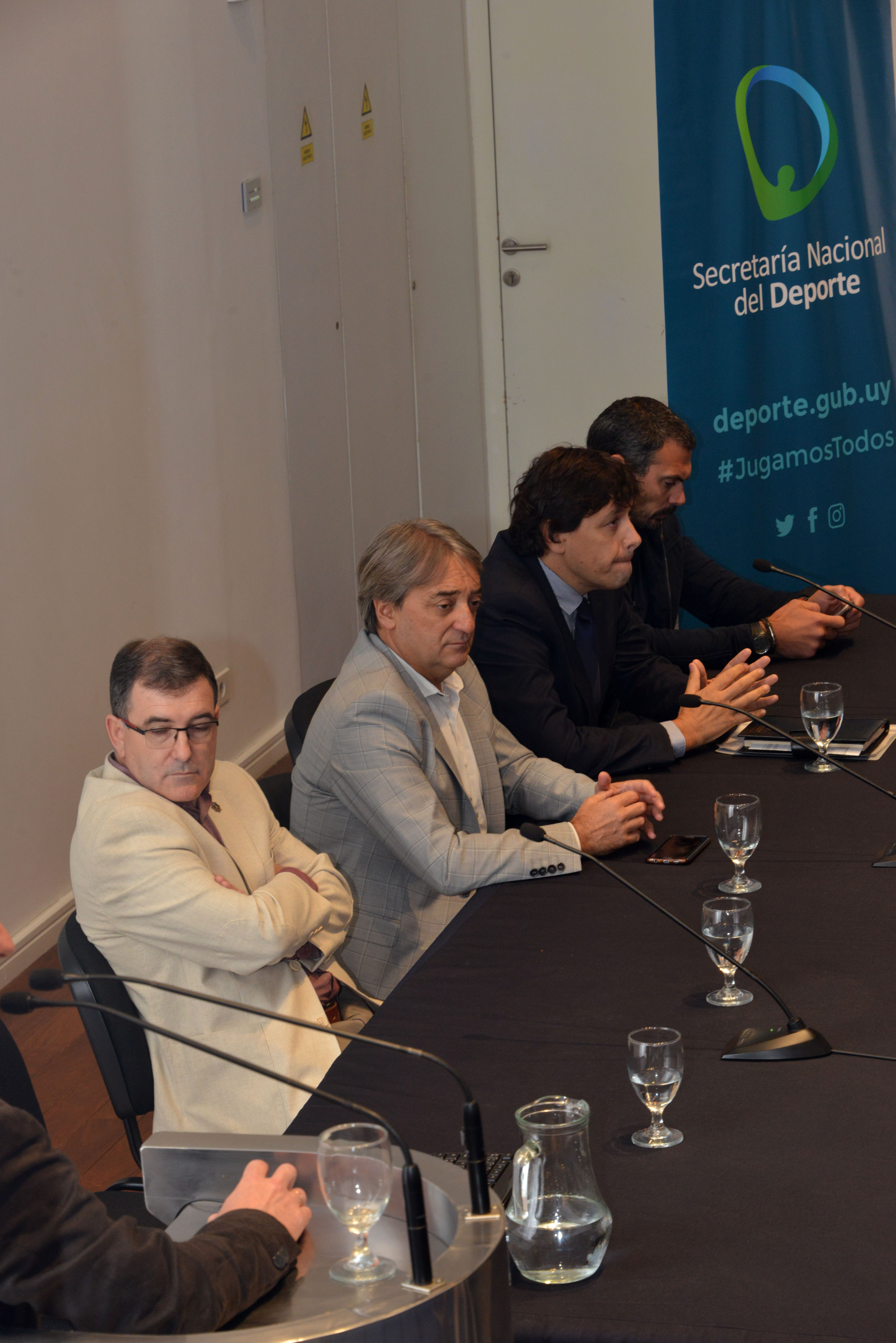 Presentación de procedimientos coordinados y realizados en forma conjunta entre Ministerio del Interior y Secretaría del Deporte
