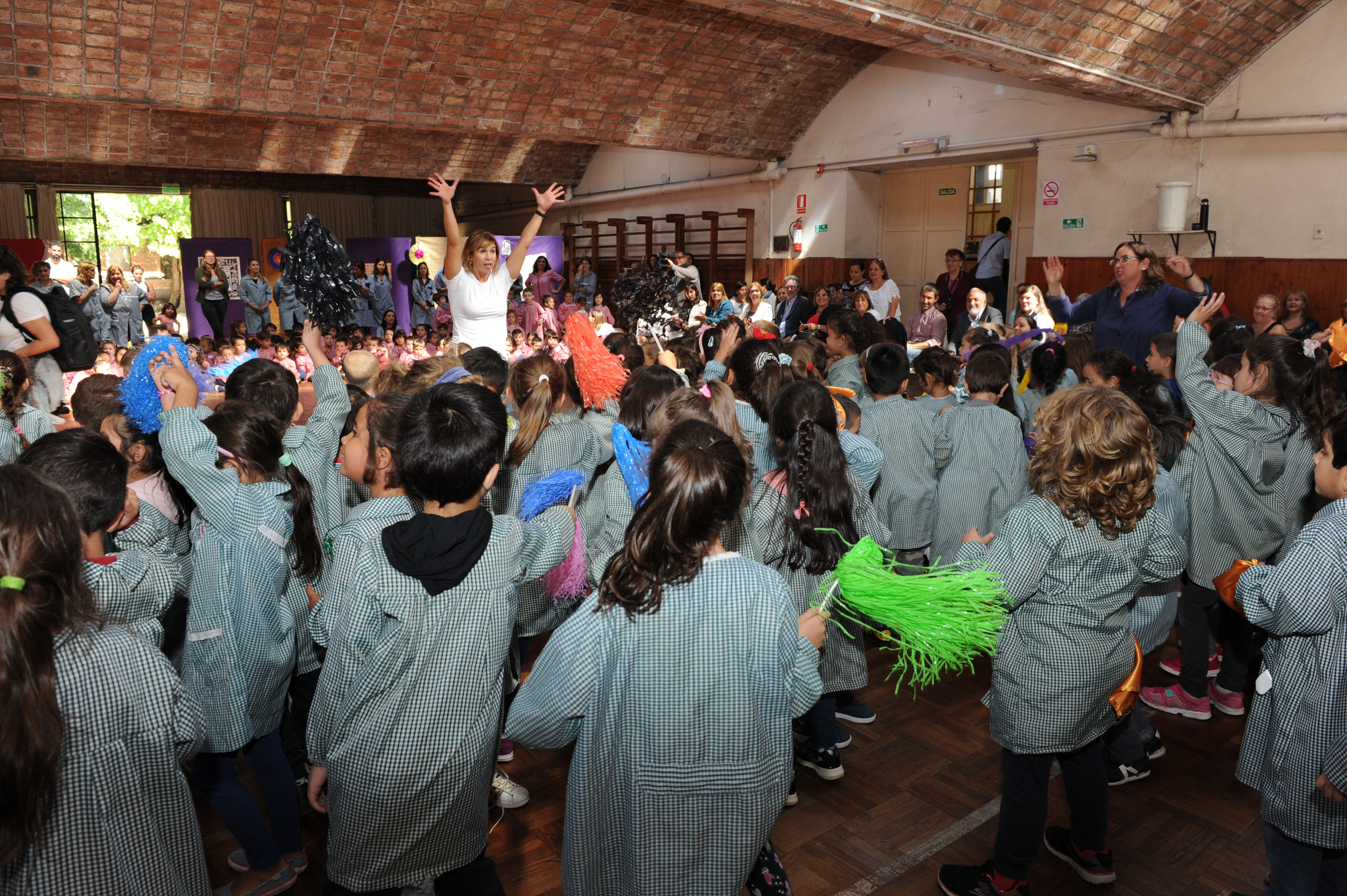 Primera celebración del Día del Jardín de Infantes, en el jardín n.° 213, Enriqueta Compte y Riqué