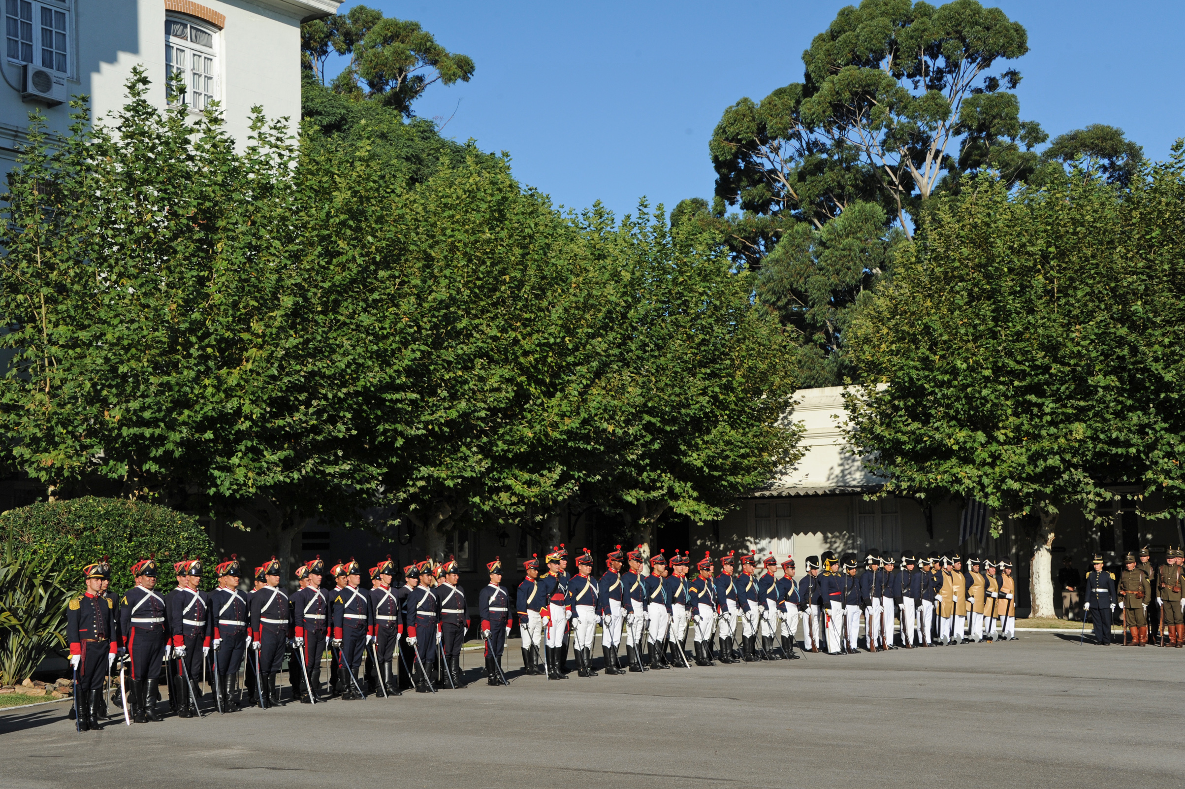 Acto de asunción del nuevo comandante en jefe del Ejército Nacional de Uruguay, José Ariel González