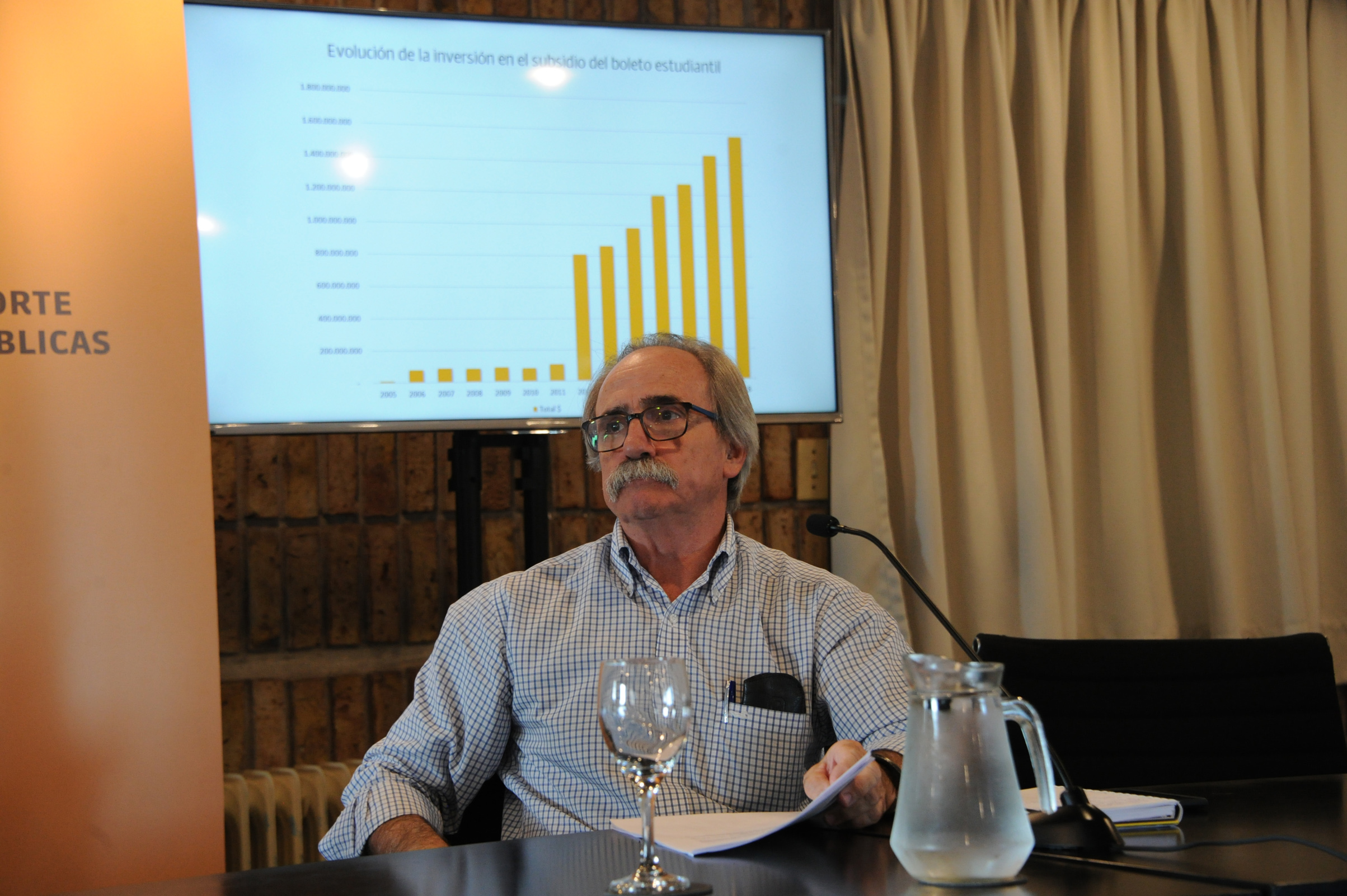 Director nacional de Transporte, Felipe Martín