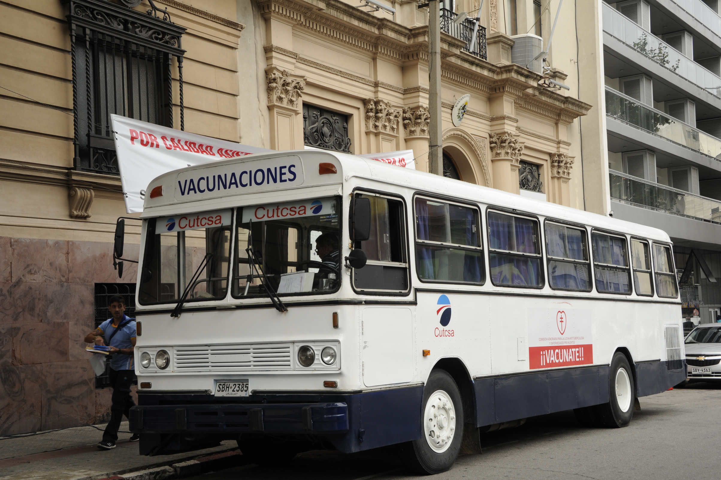 Servicio móvil de vacunación