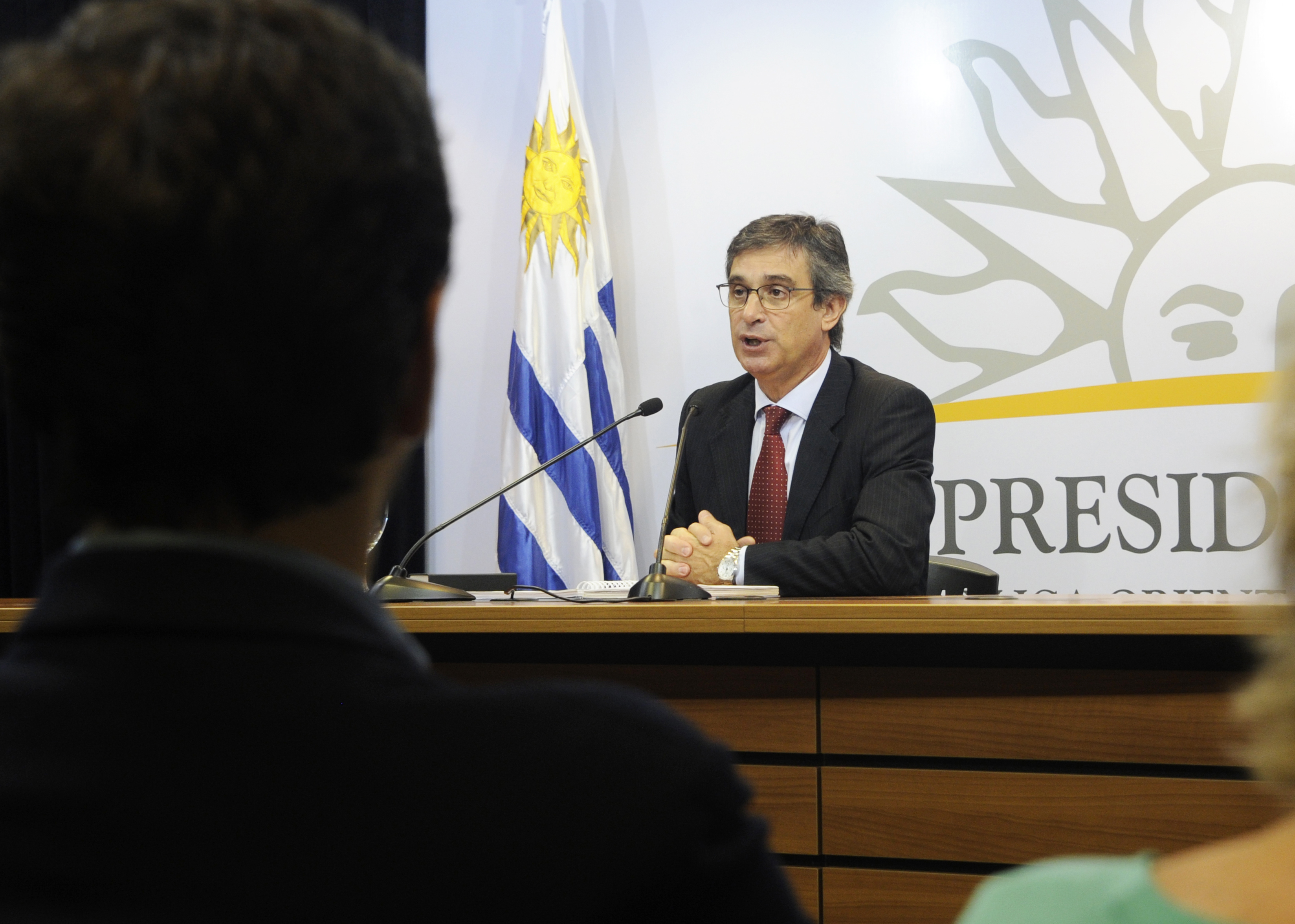 Conferencia de prensa de Álvaro García luego del Consejo de Ministros