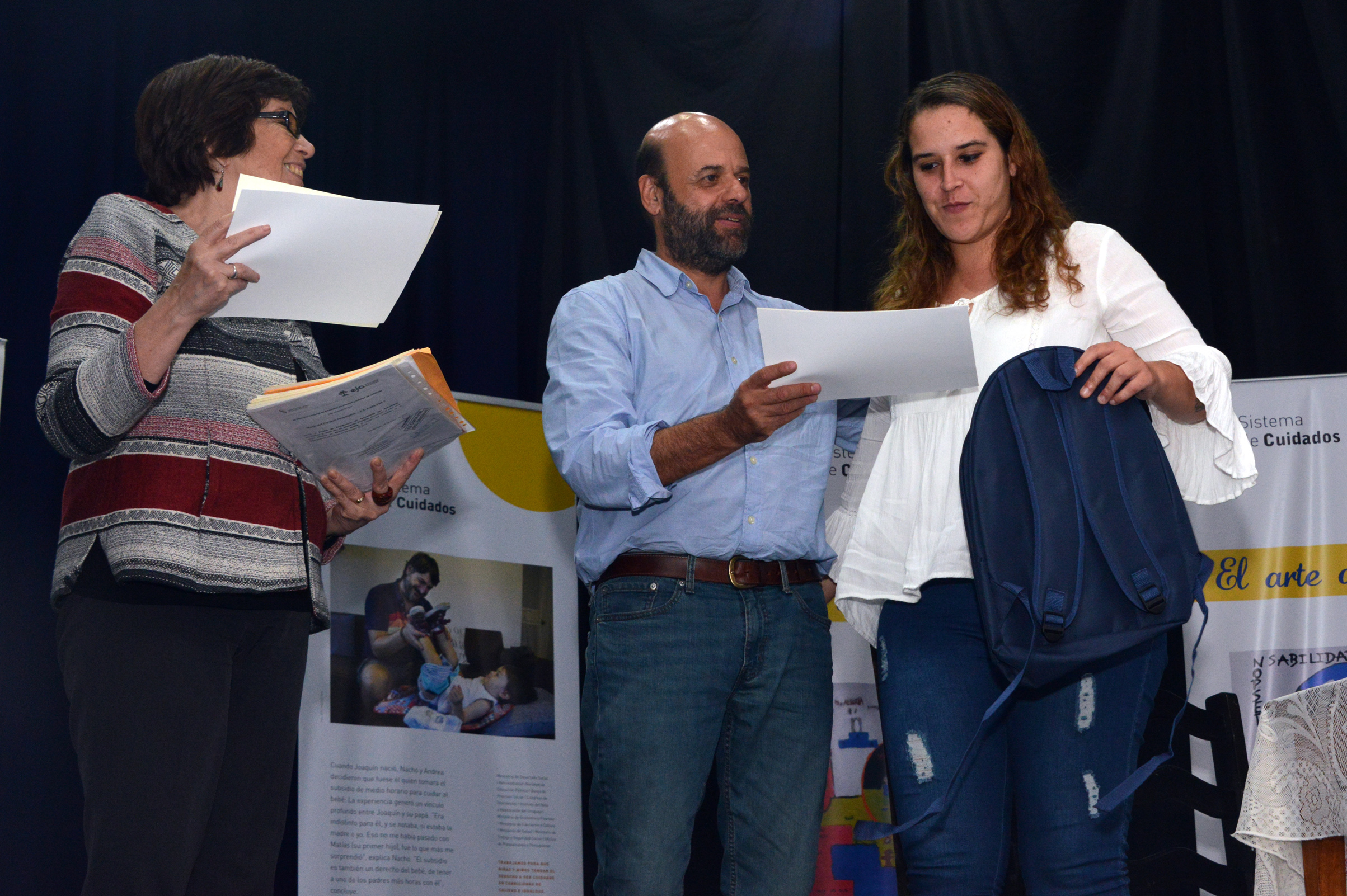 Ceremonia de entrega certificados de asistente personal en Mercedes