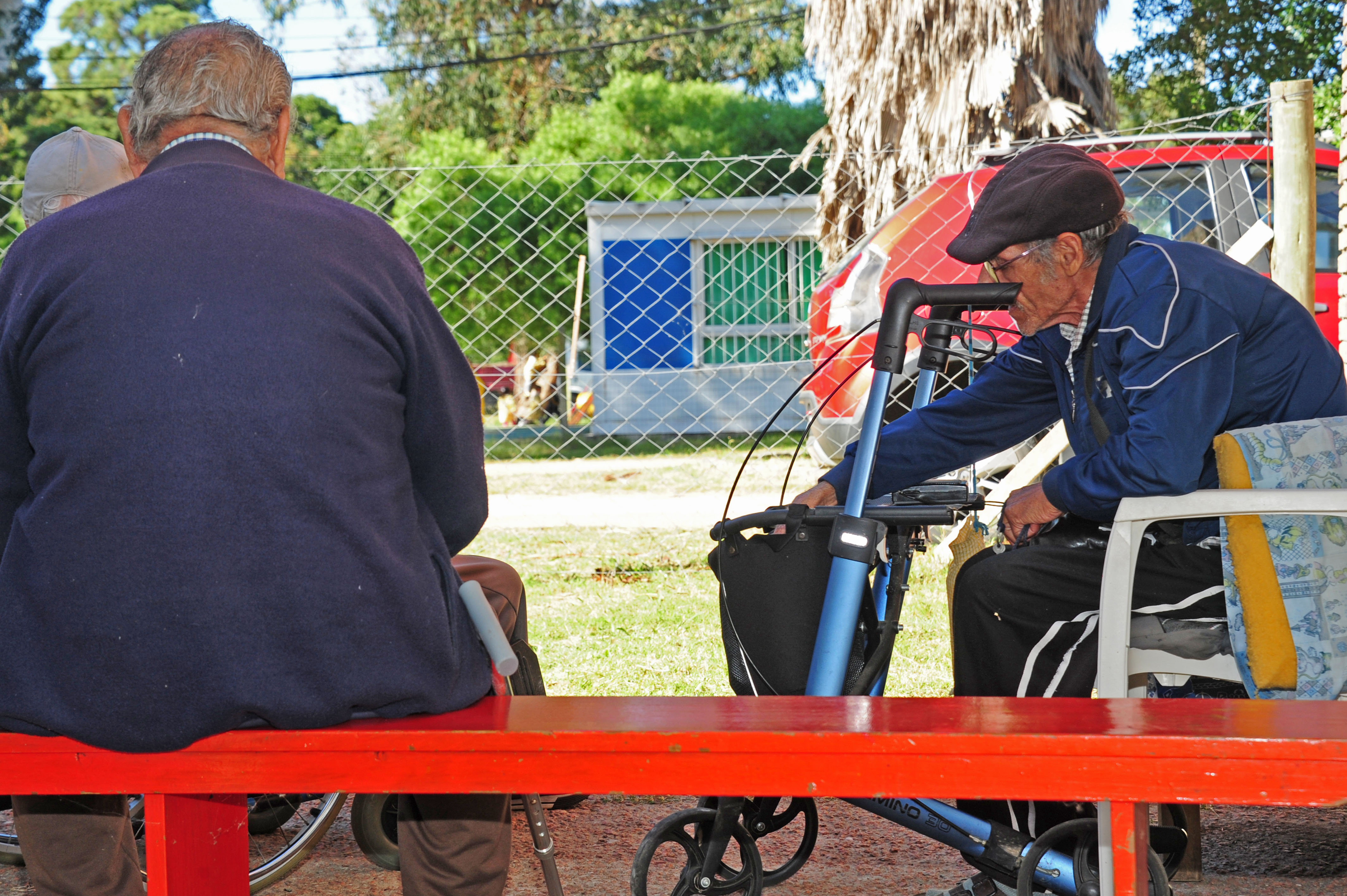 Inauguración de un centro de día con capacidad para 40 personas, en el parque Artigas de Pando, Canelones