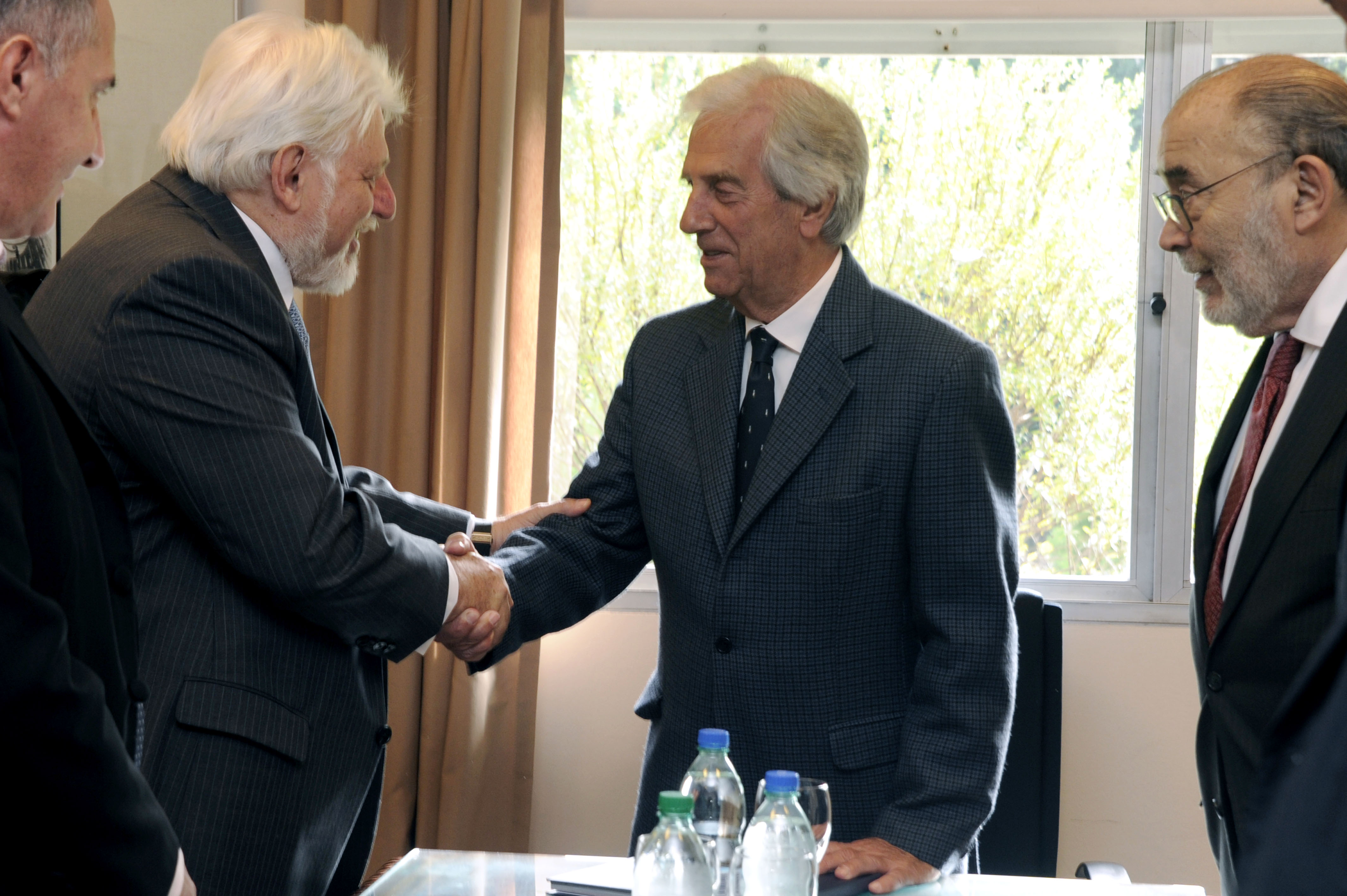 Presidente Tabaré Vázquez con integrantes del Congreso Judío Latinoamericano