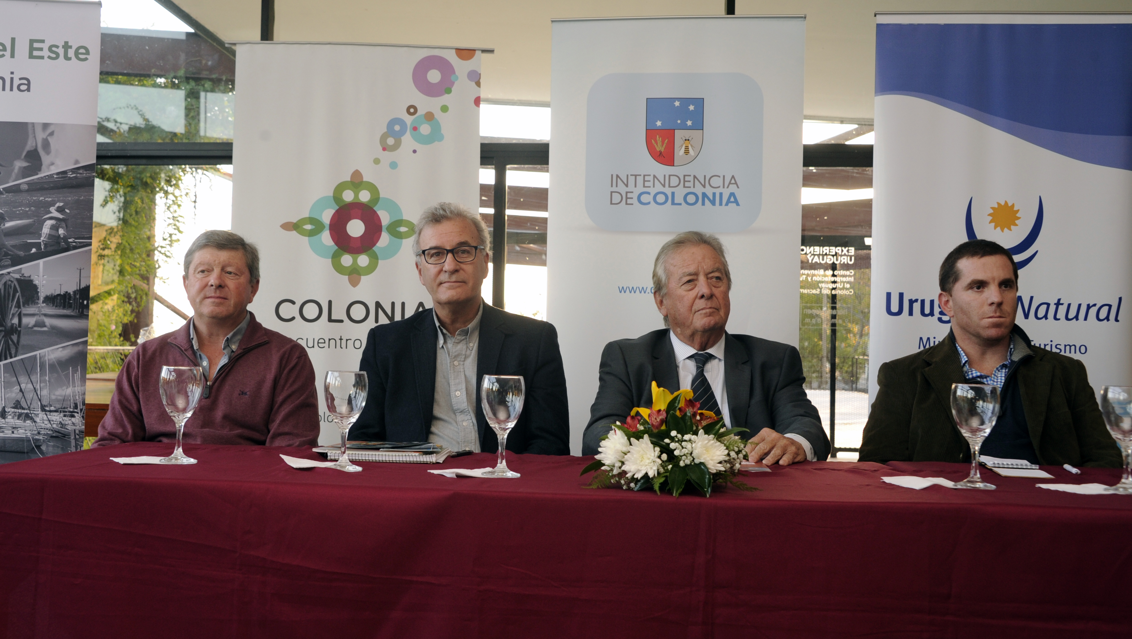 Jerónimo Gravina, Carlos Faggetti, Carlos Moreira y Andrés Sobrero