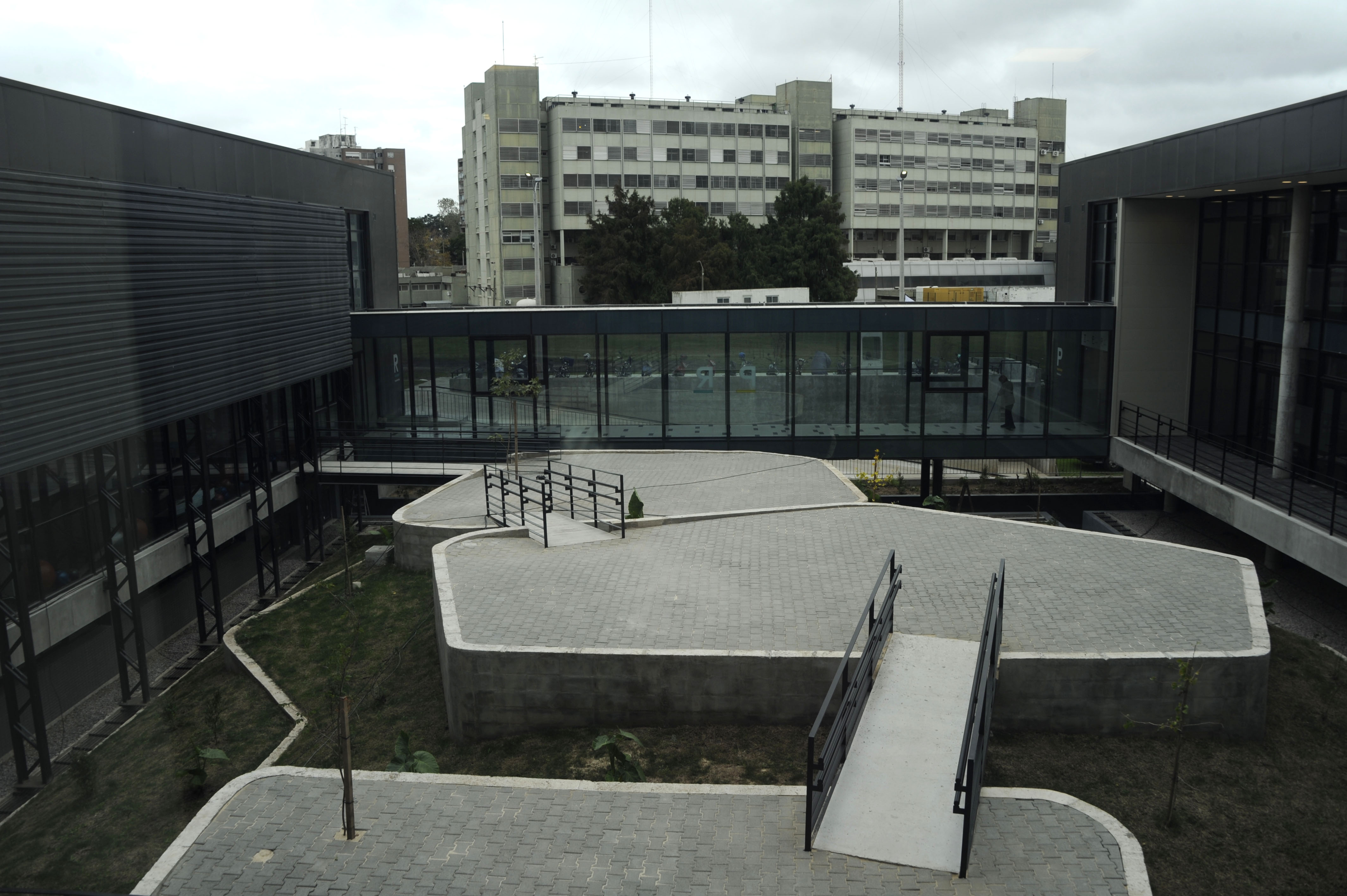 La Secretaría de Comunicación Institucional recorrió el nuevo hospital del Banco de Seguros del Estado