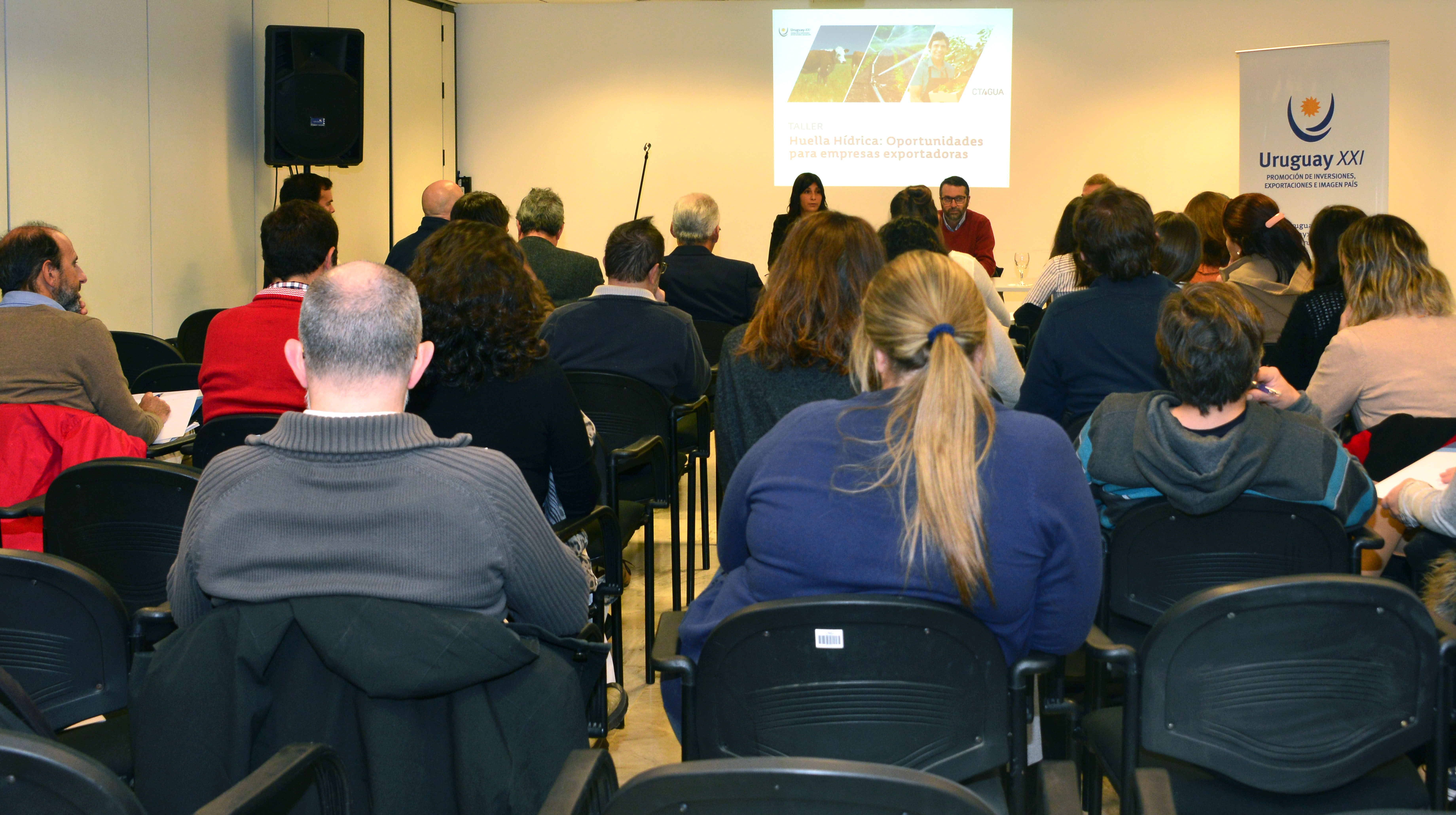 Presentación de estudio sobre huella hídrica