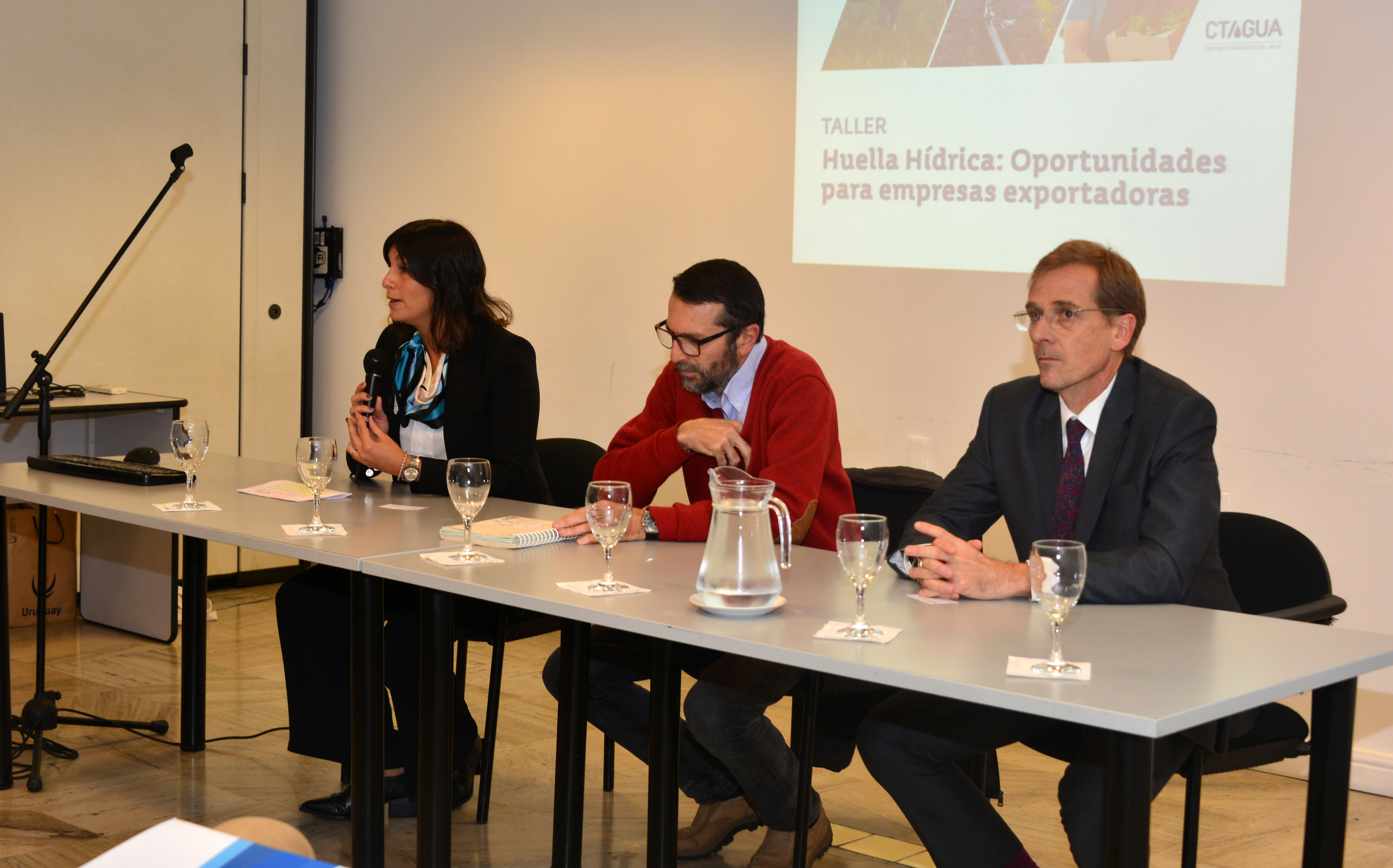Presentación de estudio sobre huella hídrica